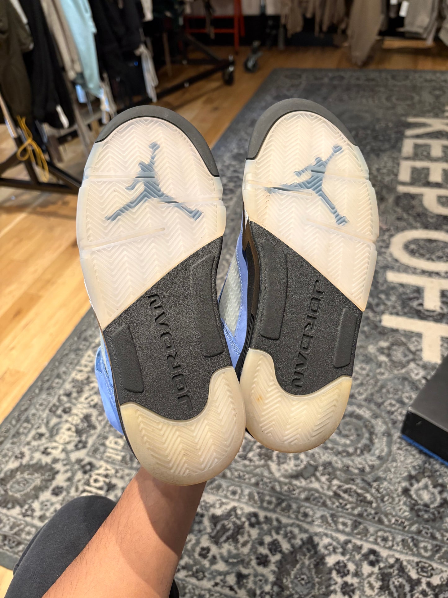 Jordan 5 Retro “UNC” OG CLEAN SIZE 7.5