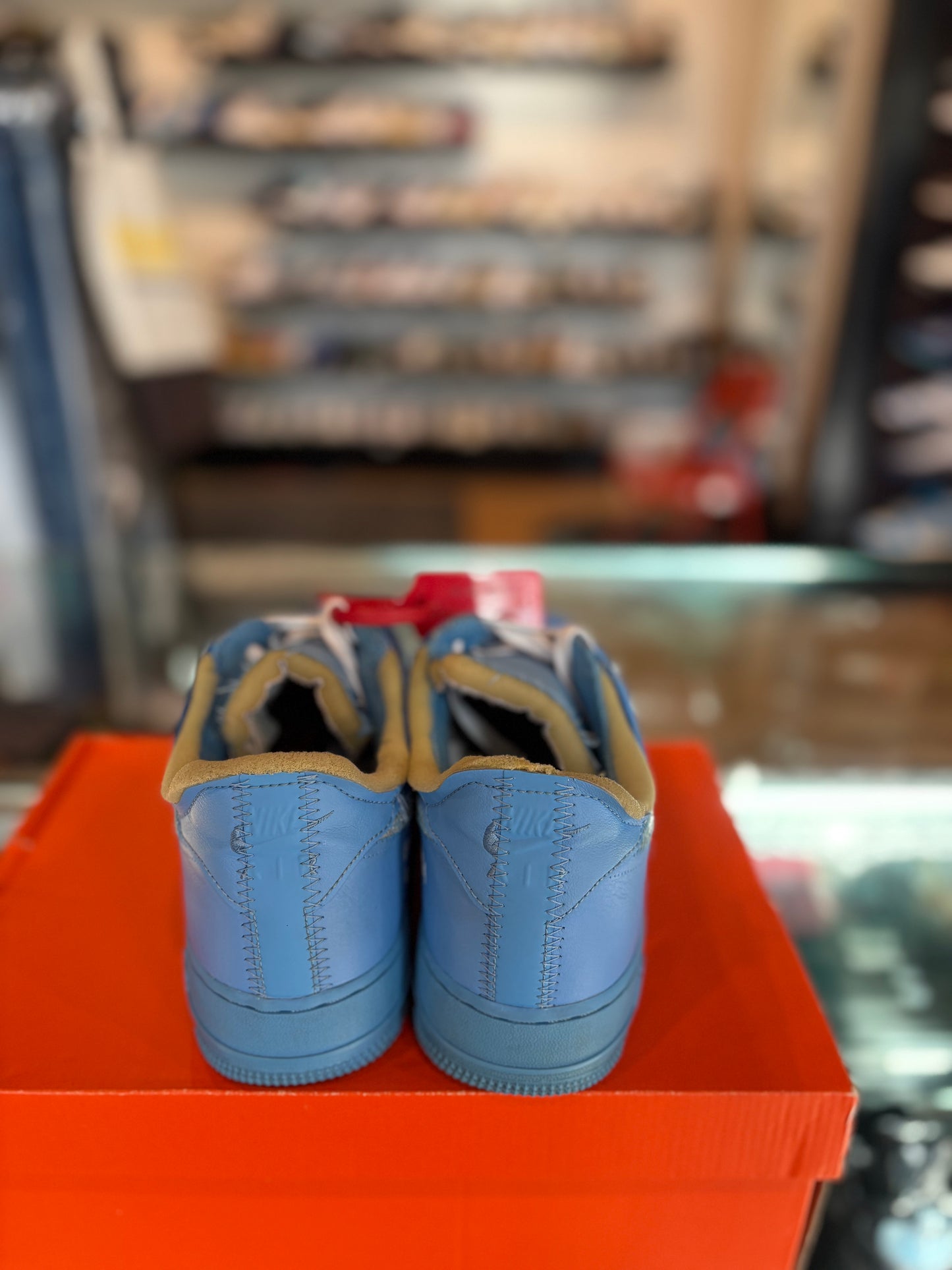 Air Force 1 Off-White MCA UNC Blue Clean RB Size 10.5