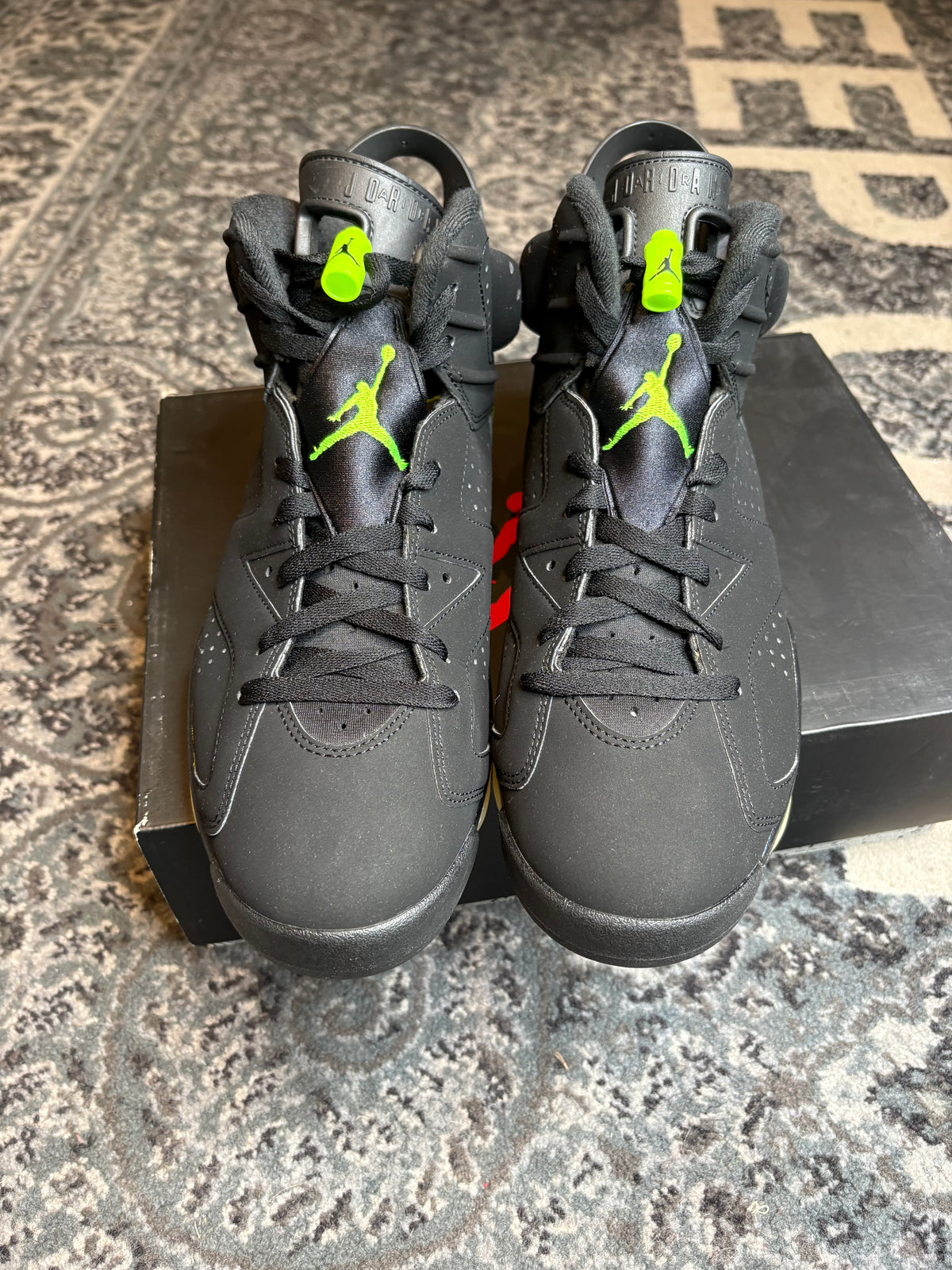 Jordan 6 Retro “Electric Green” Clean Og Size 10