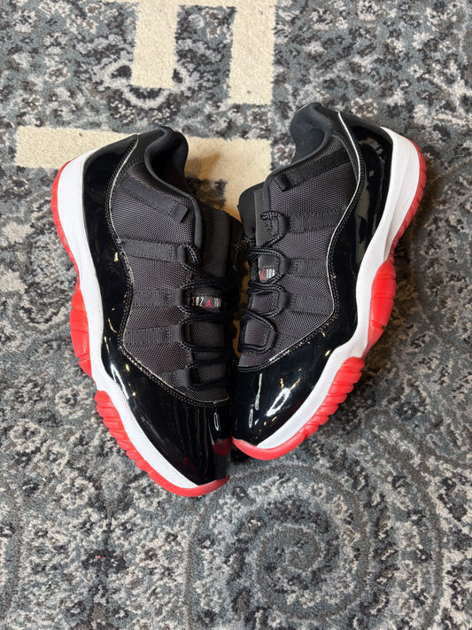 Jordan 11 Retro Low “Bred” CLEAN NB SIZE 11