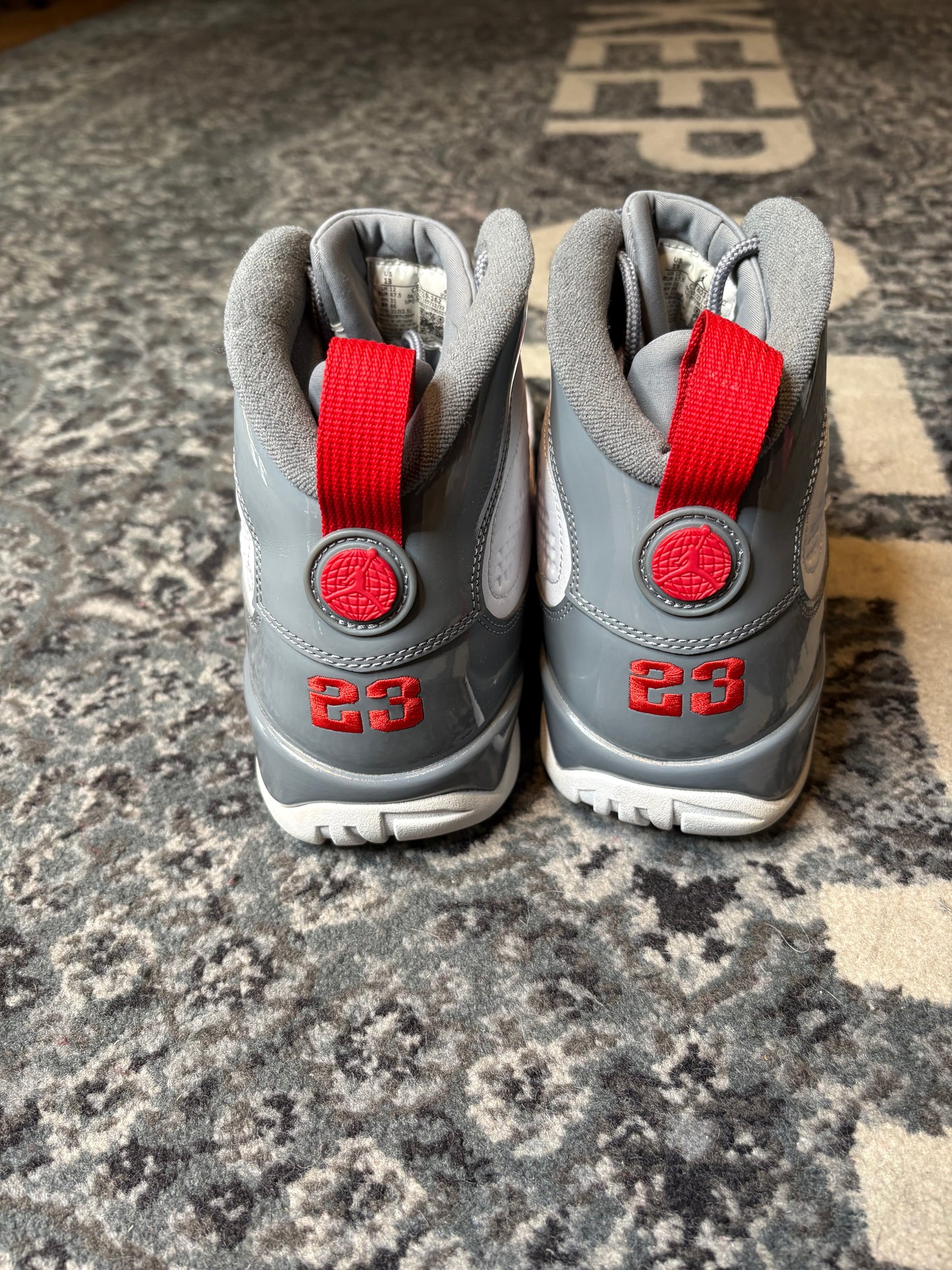 Jordan 9 Retro “Fire Red” Clean Nb Size 13