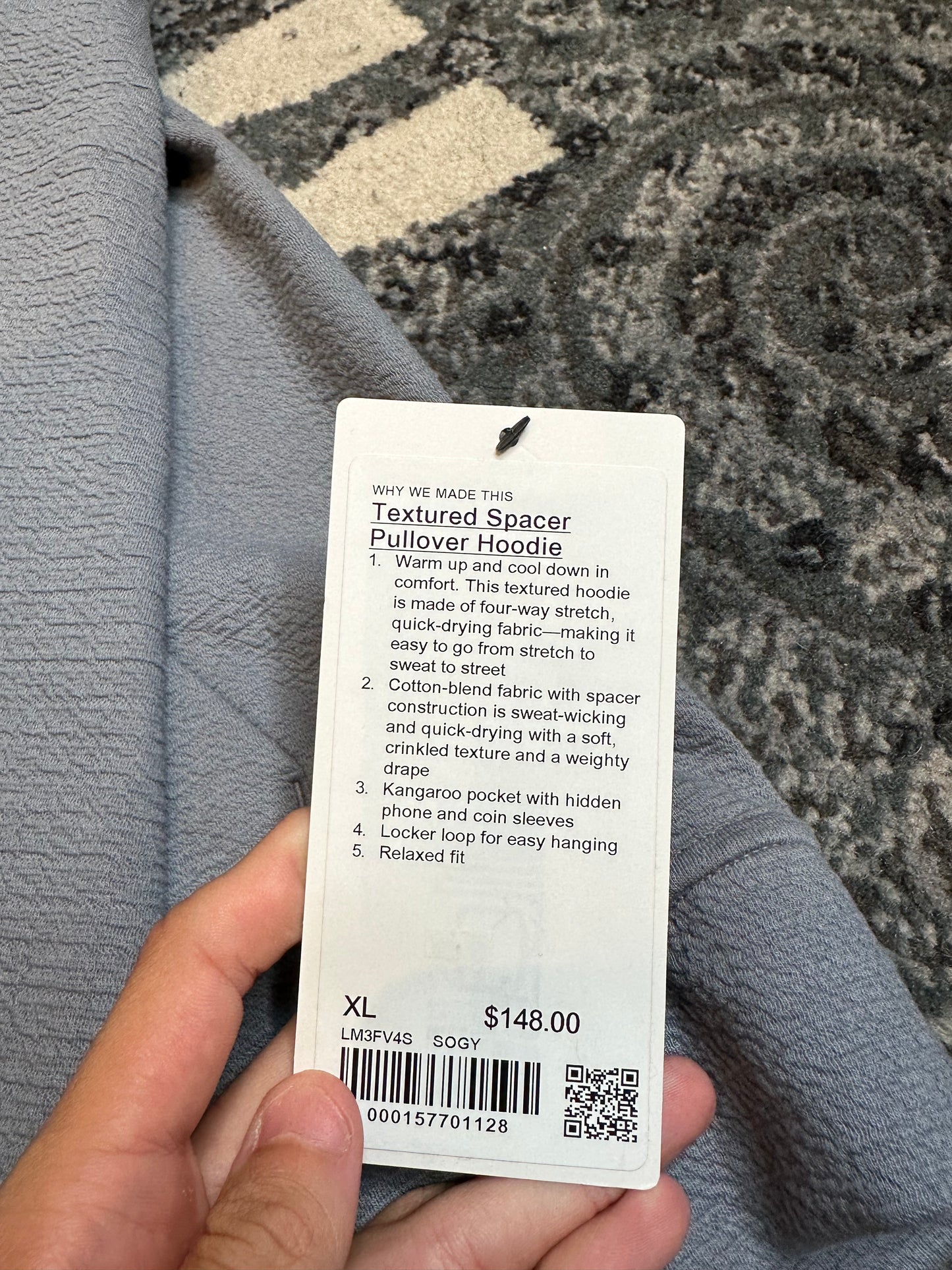 Lululemon Hoodie Gray Size XL