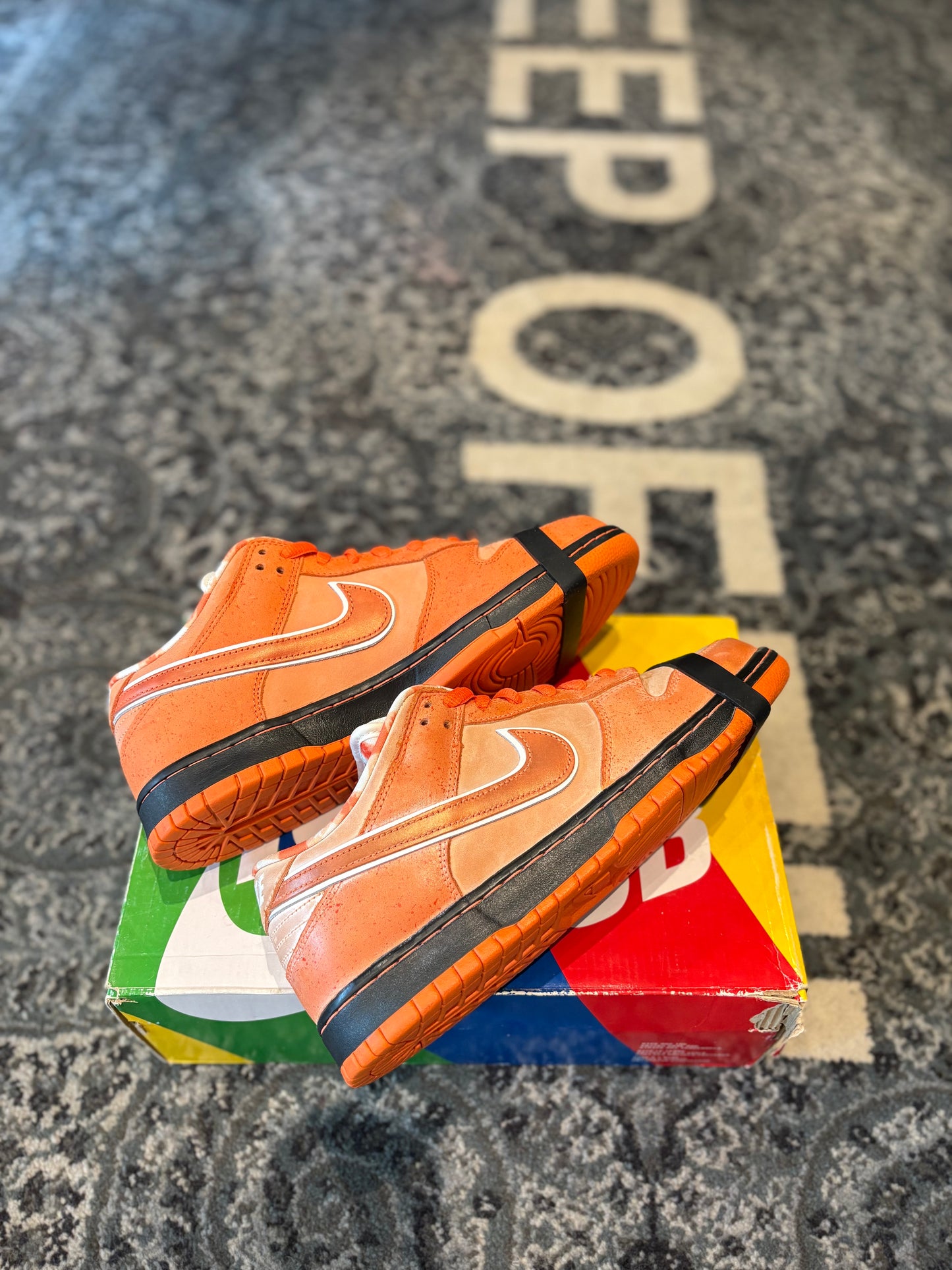 Nike Dunk SB Orange Lobster PO OG ALL Sz 10