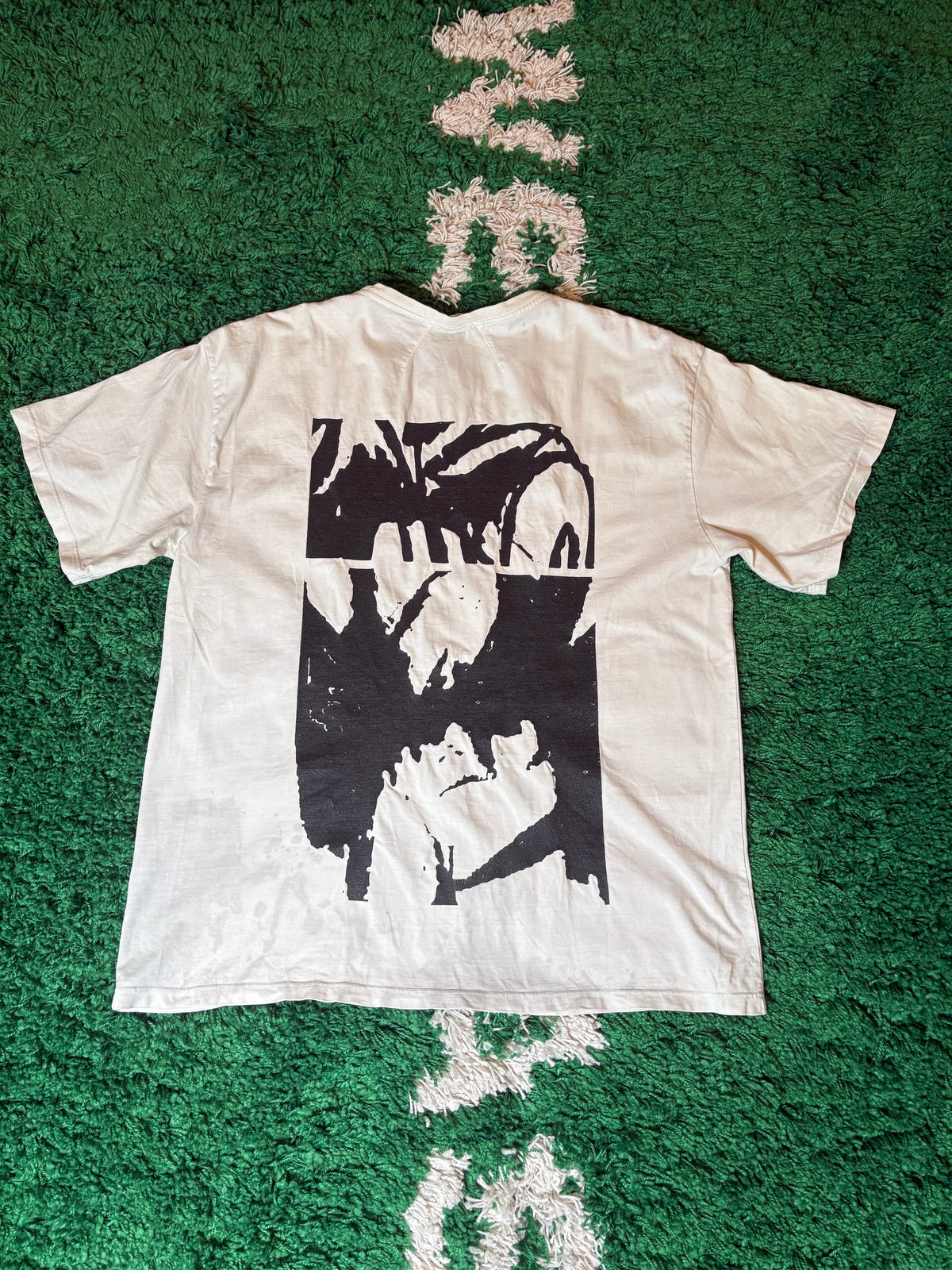 Rhude Graphic Tee White Size Medium