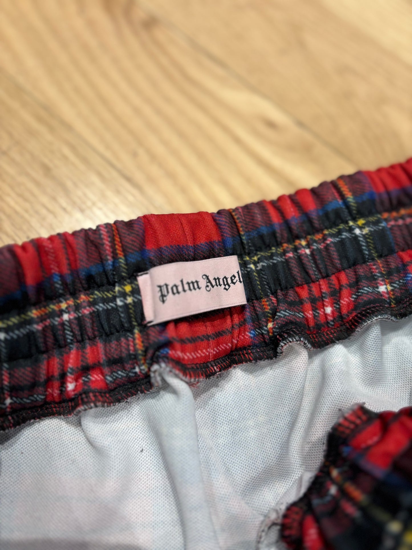 Palm Angels Plaid Pants Size Medium