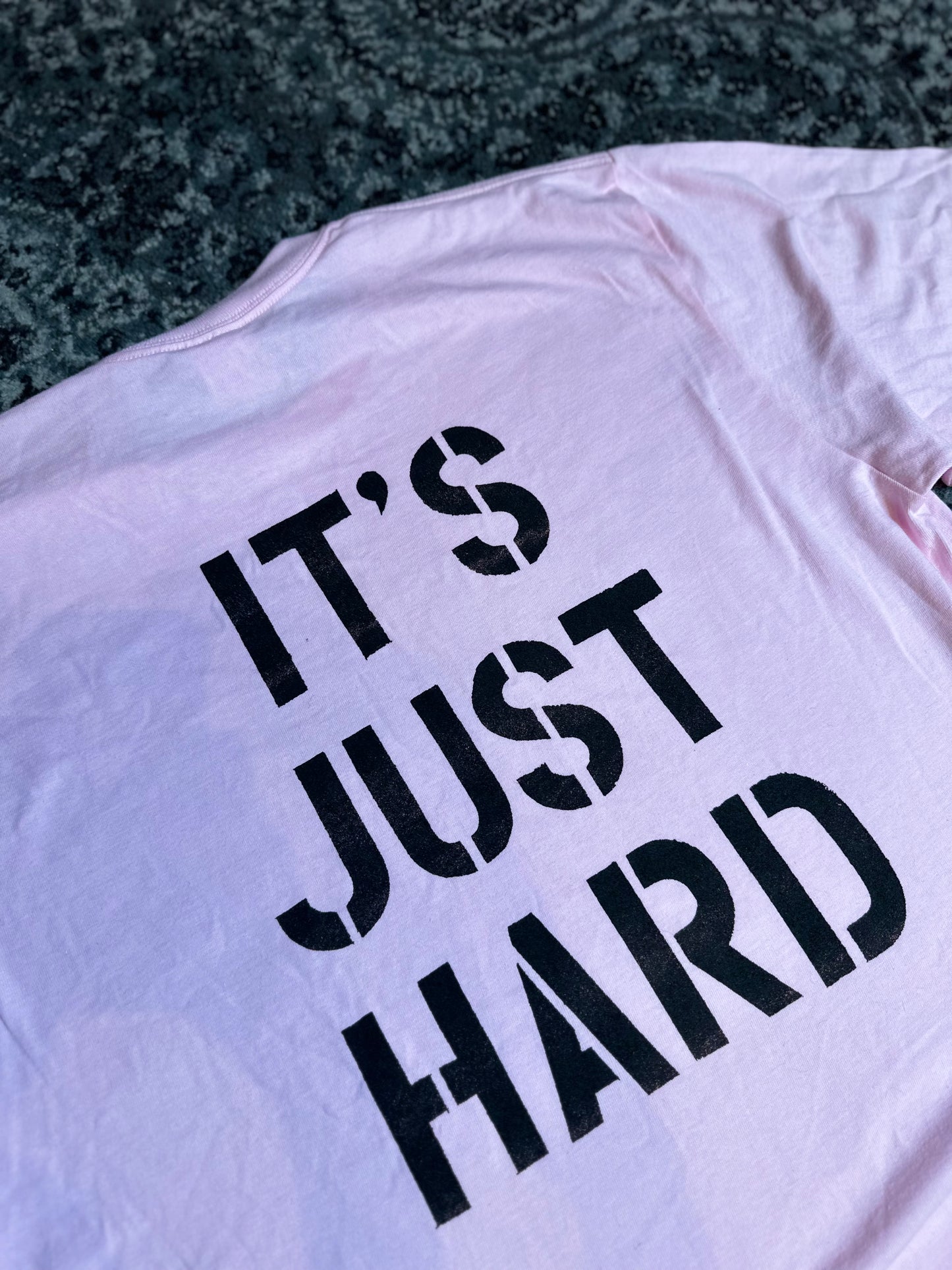 Supreme Hard Tee Pink Size Medium