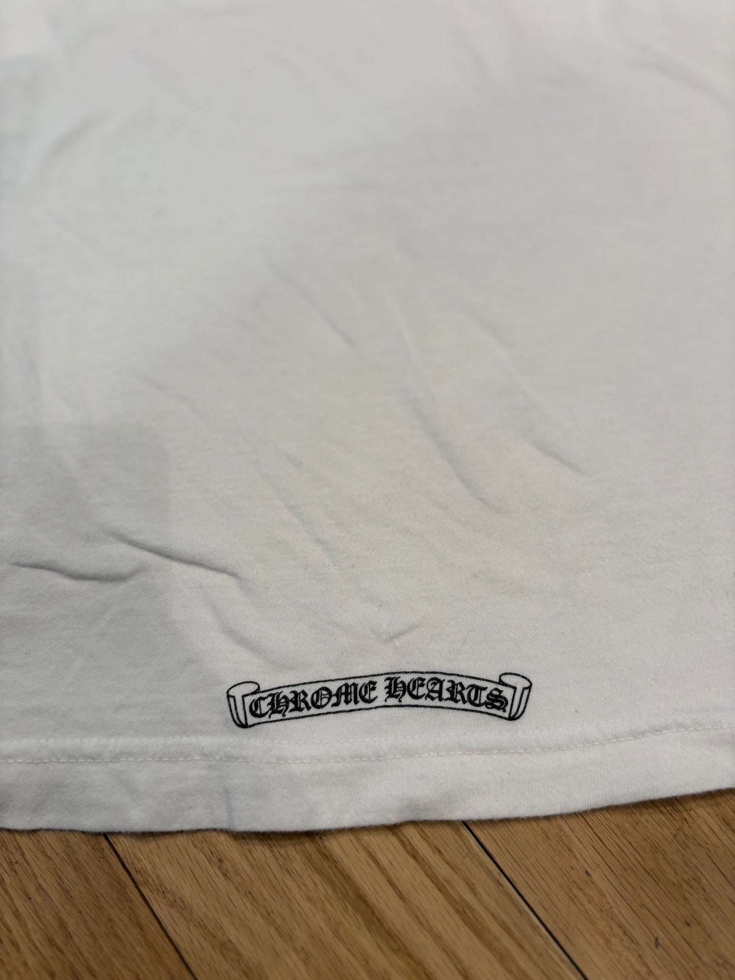 Chrome Hearts Hollywood Tee White Size XL