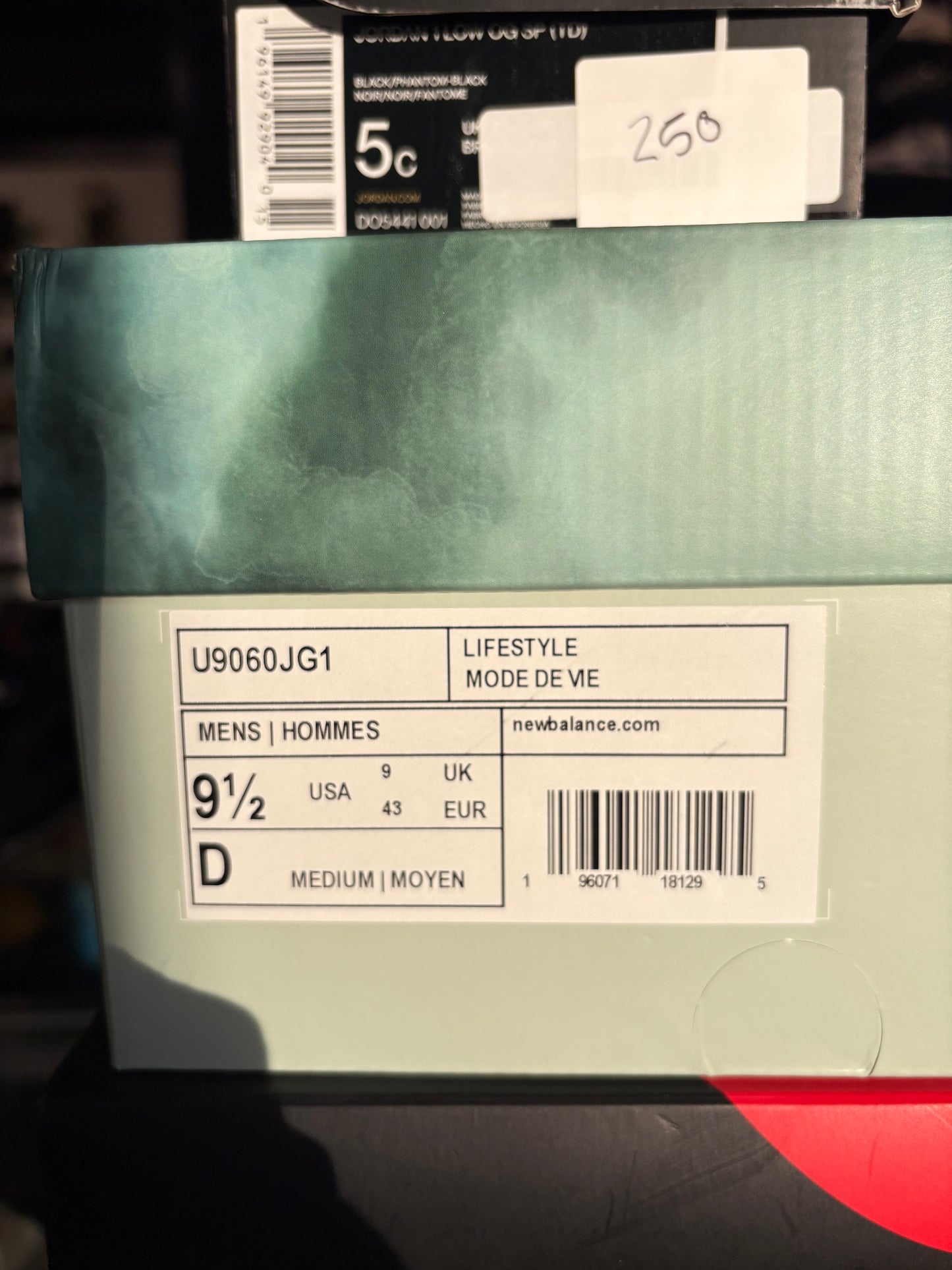 New Balance 9060 Joe Freshgoods Baby Shower Blue DS OG Size 9.5