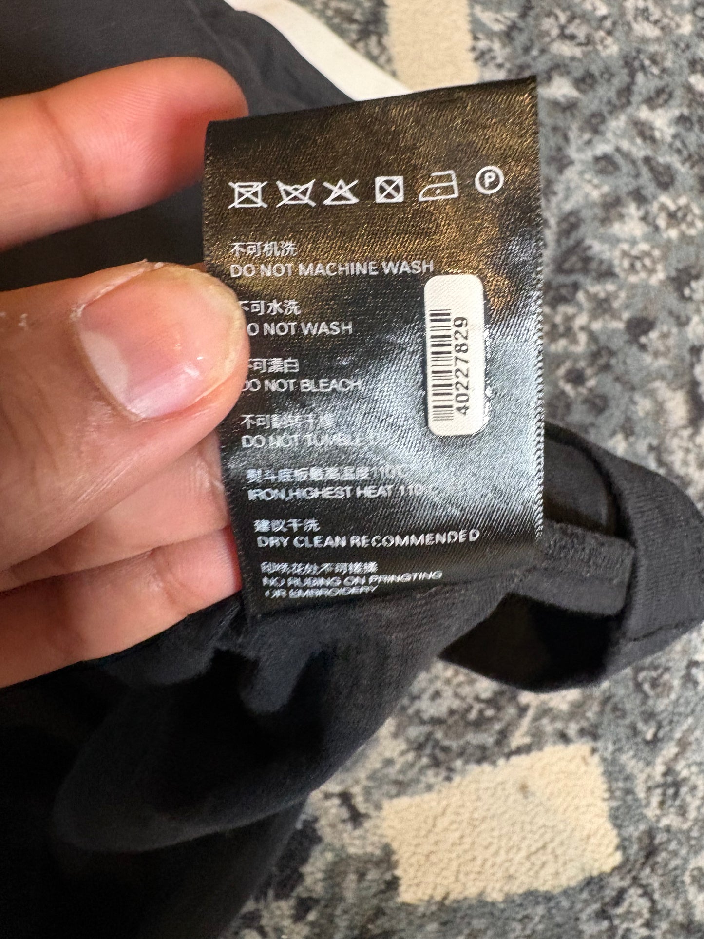 Birth Of Royal Child Tee Black Pearl Size Large