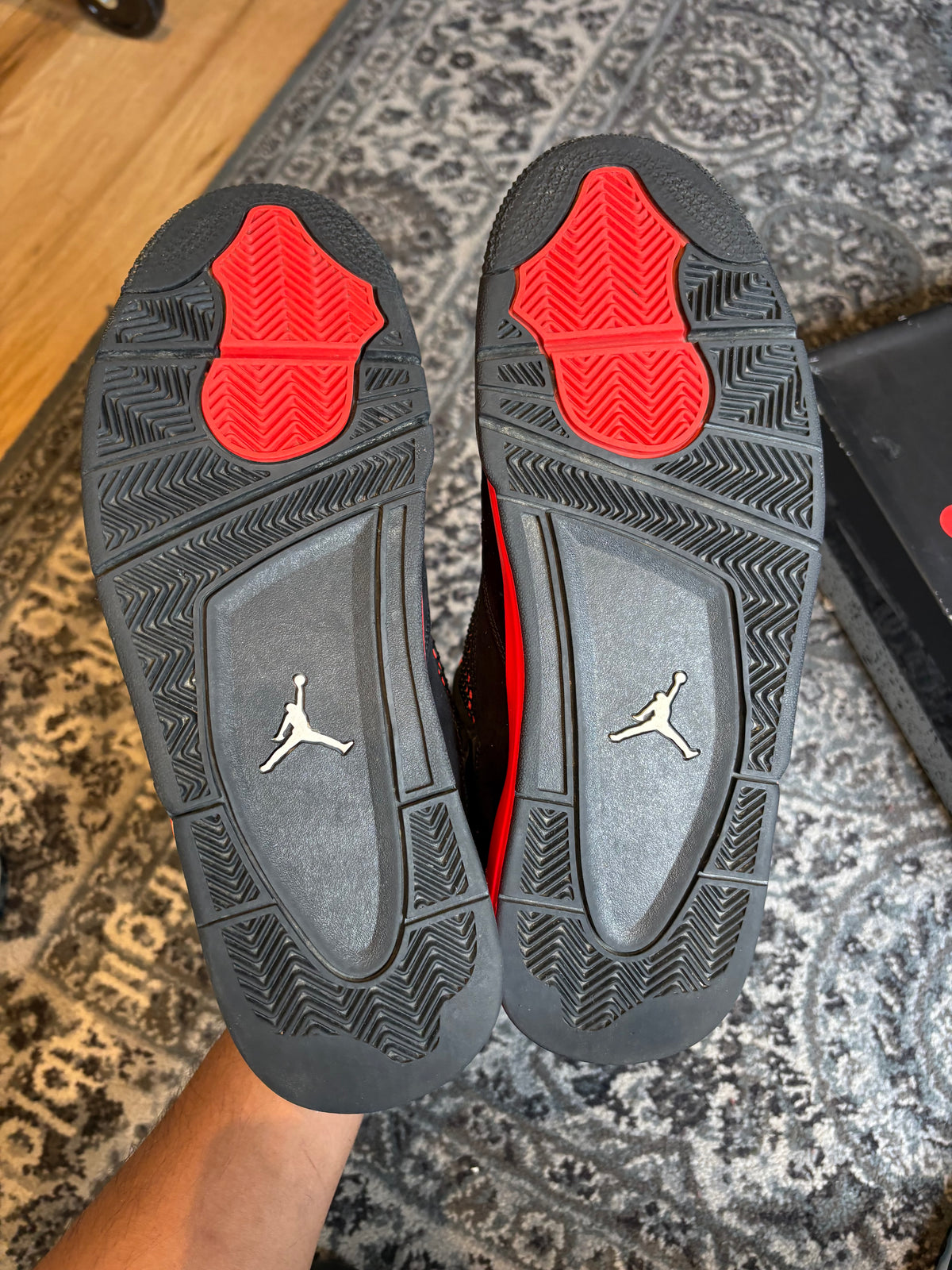 Jordan 4 Retro “Thunder Red” Clean Og Size 11.5