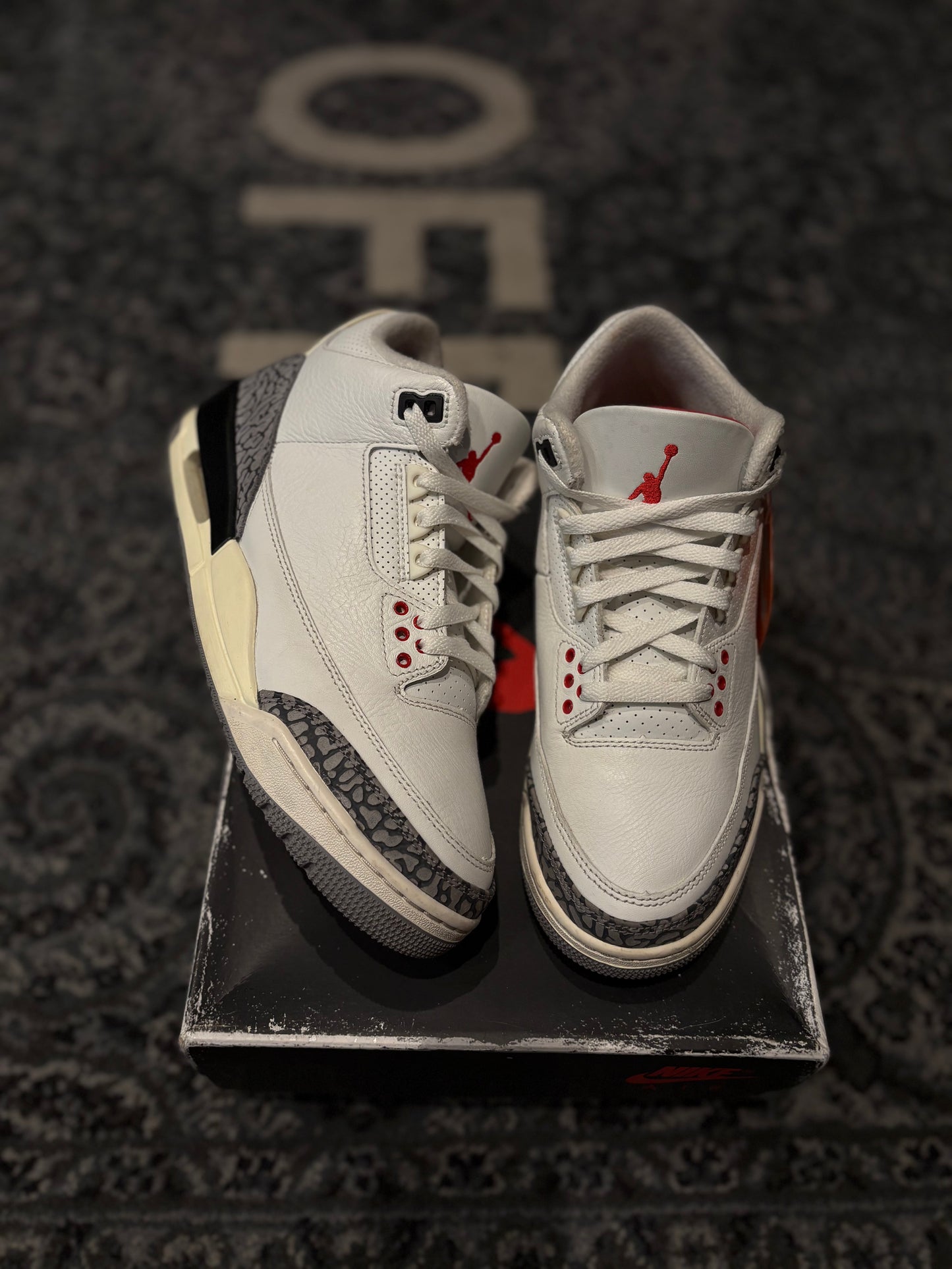 Jordan 3 Retro “White Cement Reimagined” CLEAN OG SIZE 7.5