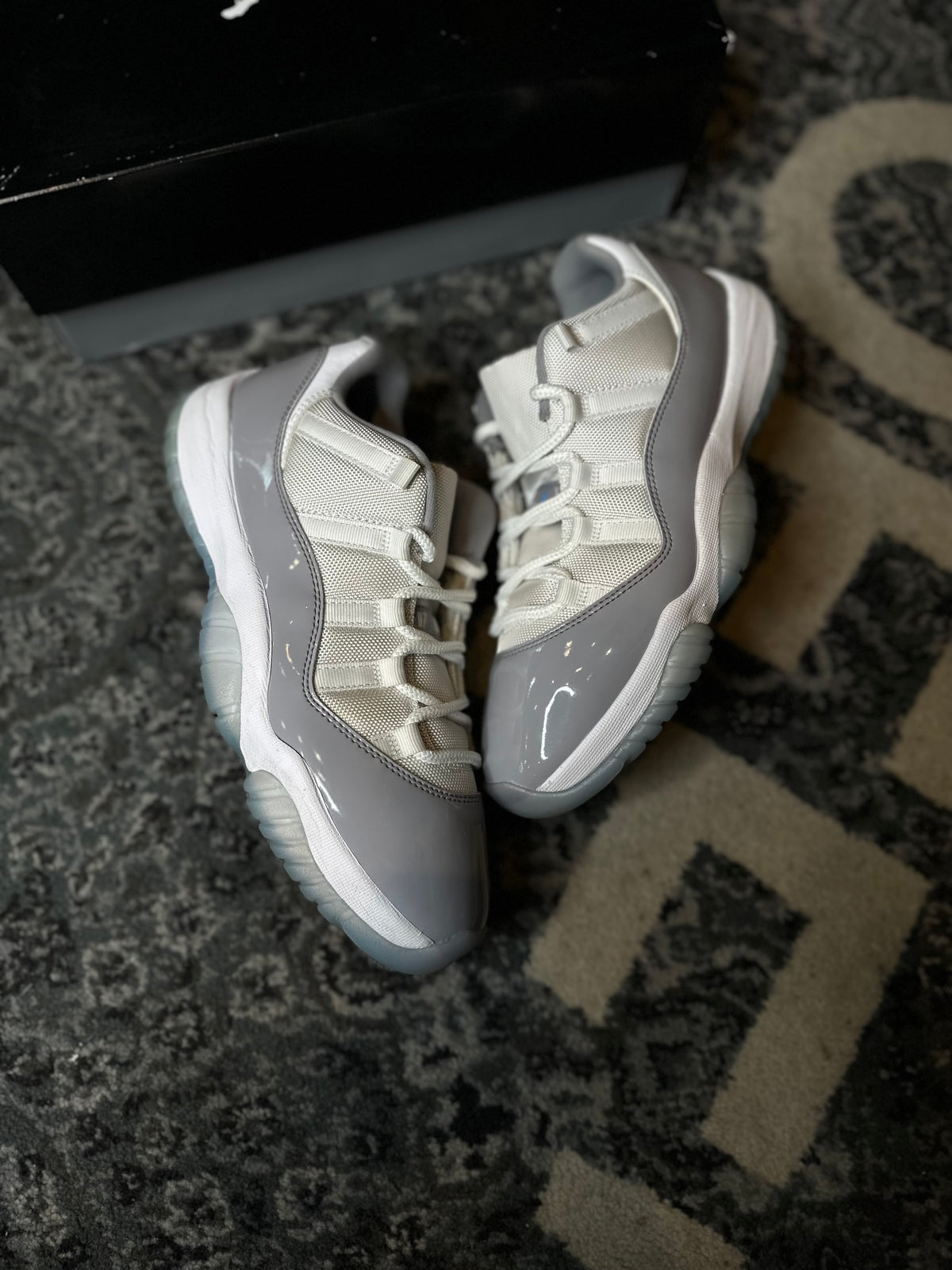 Jordan 11 Retro Low “Cement Grey” Clean Og Size 9.5