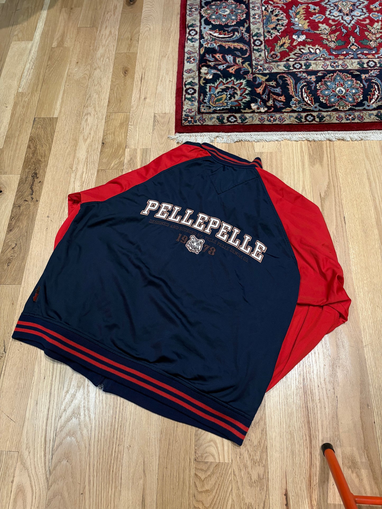 Pelle Pelle Varsity Bomber Jacket Size XL