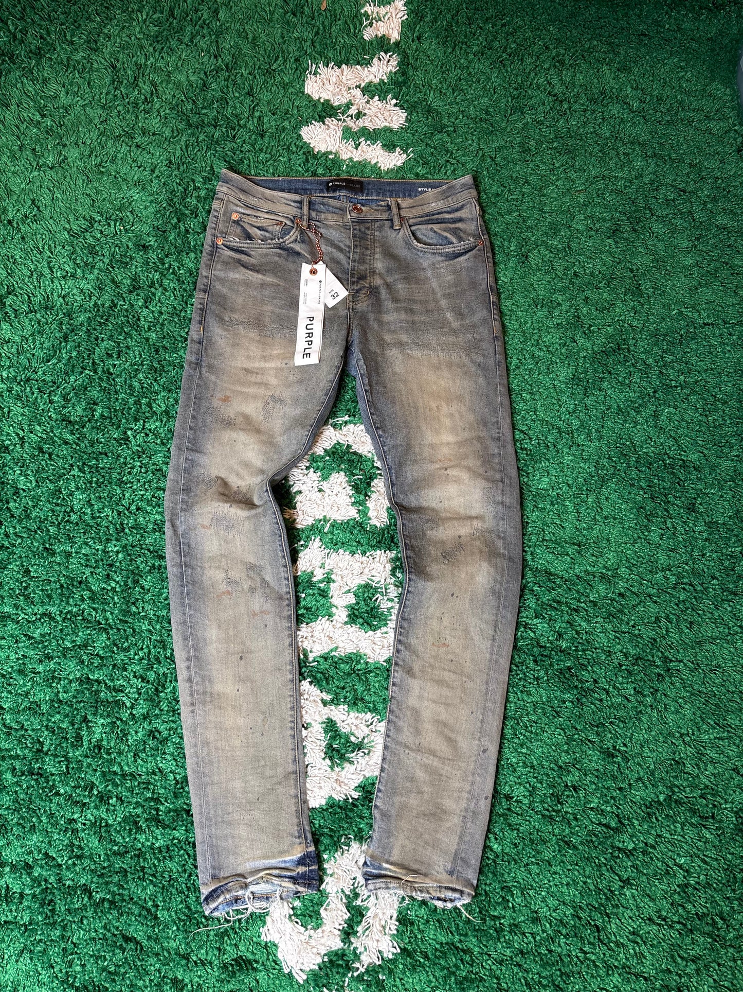 Purple Jeans Blue Size 32