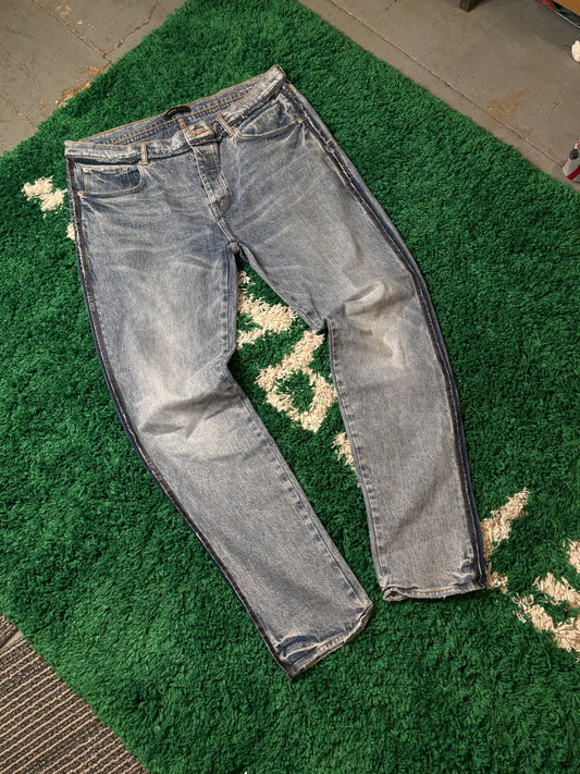 Purple Jeans Medium Wash Size 40