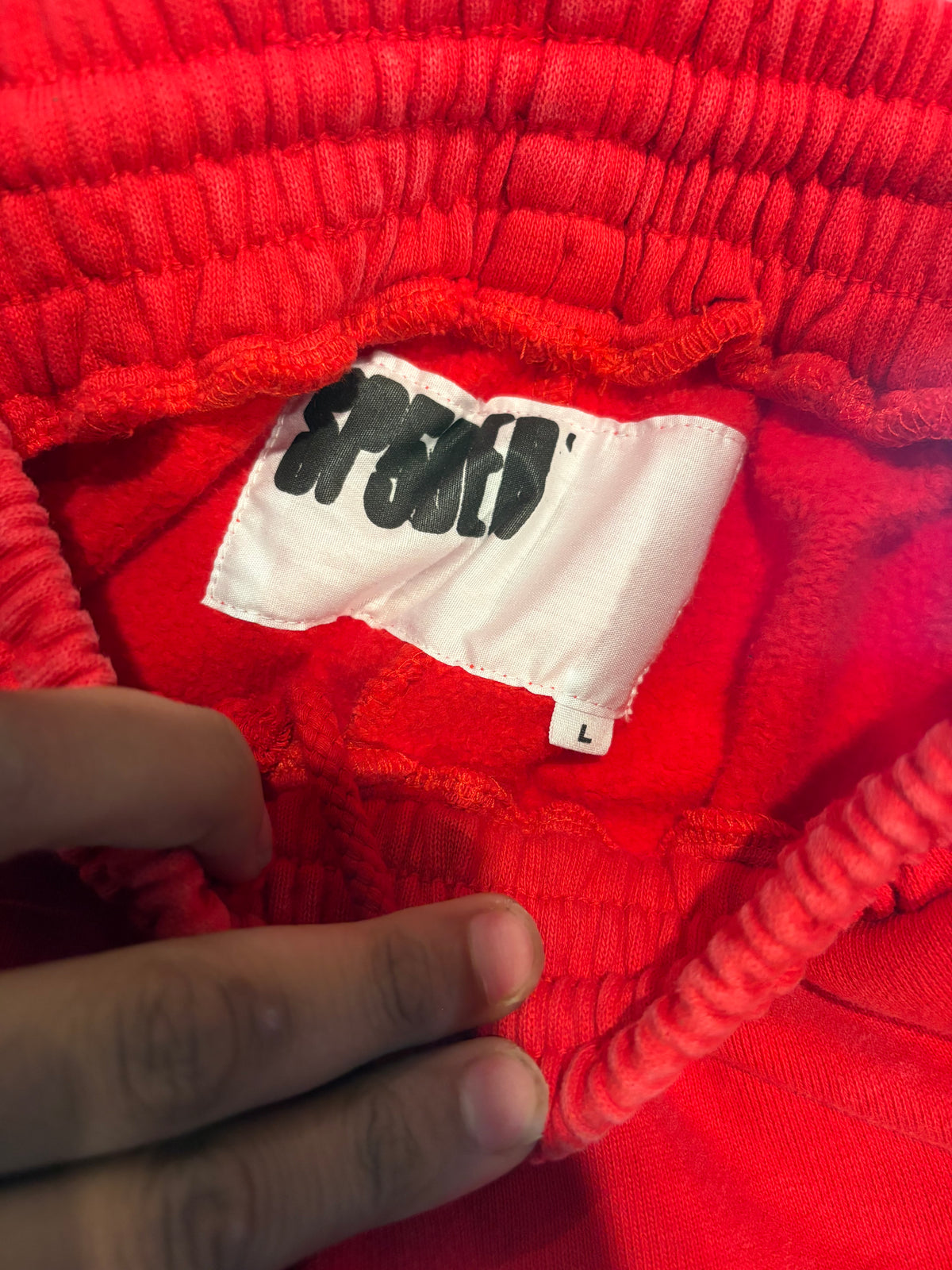 Sp5der Shorts Red