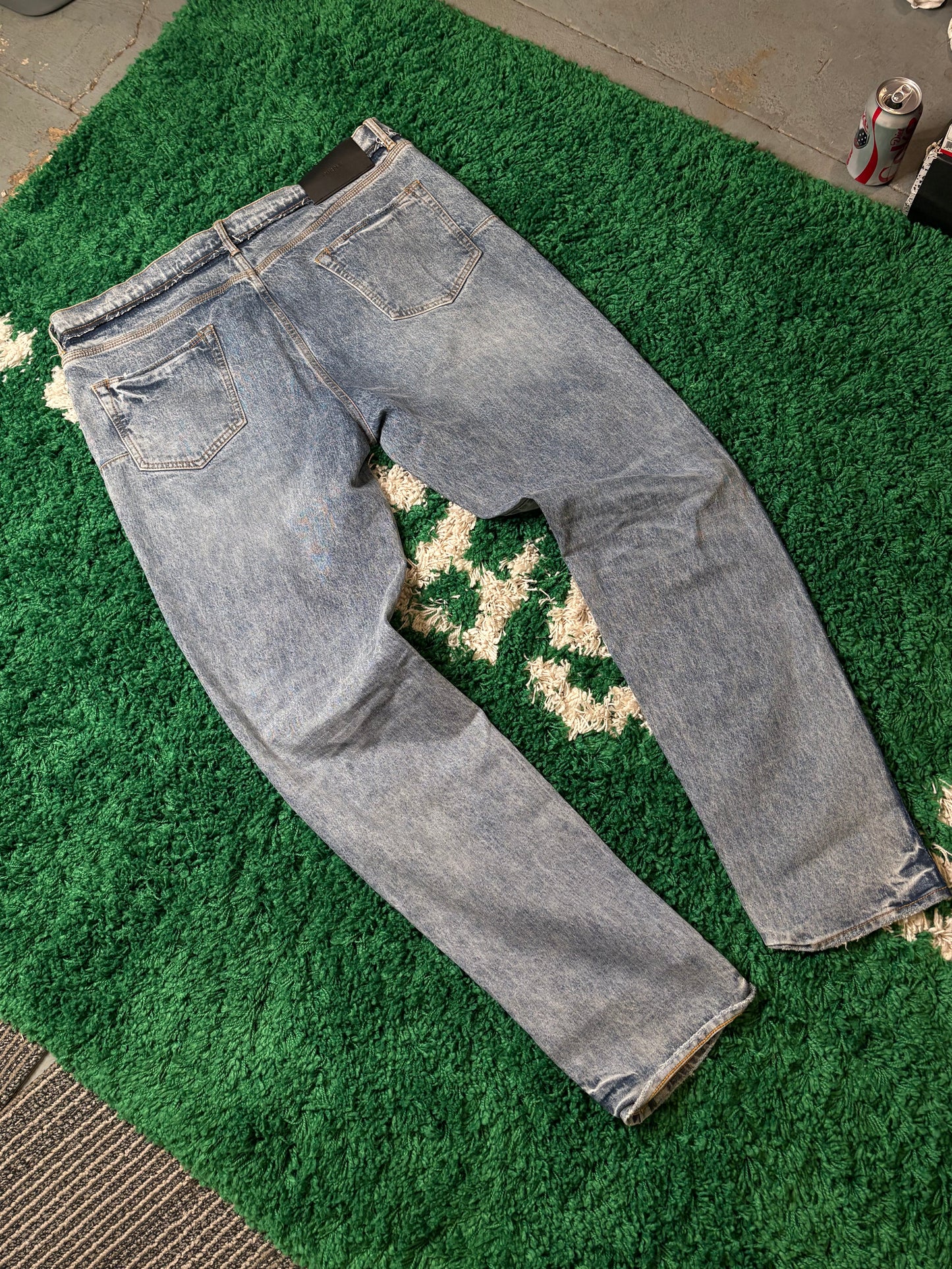Purple Jeans Medium Wash Size 40