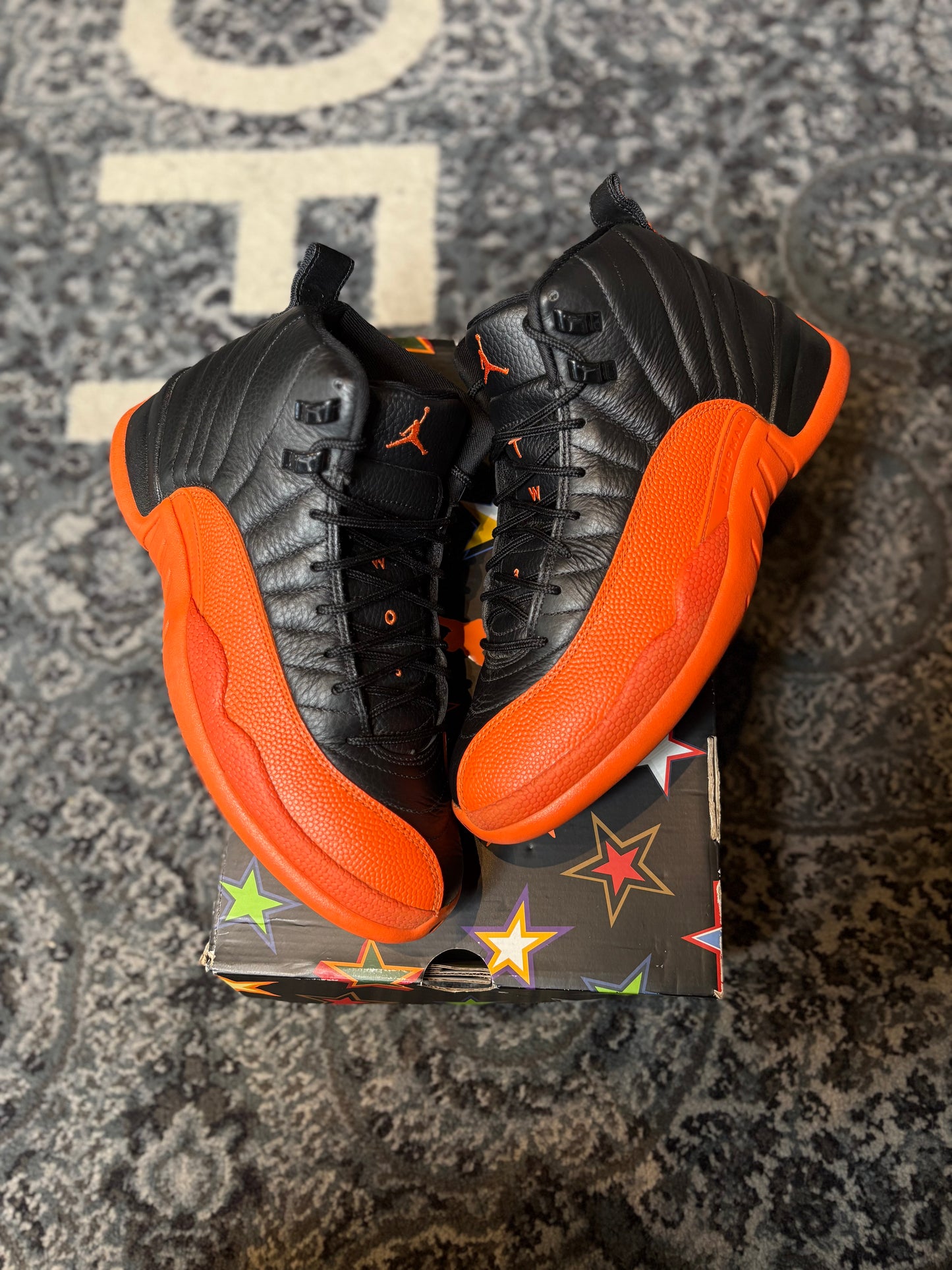 Jordan 12 Retro “WNBA All-Star Brilliant Orange” Clean Og Size 9M/10.5W