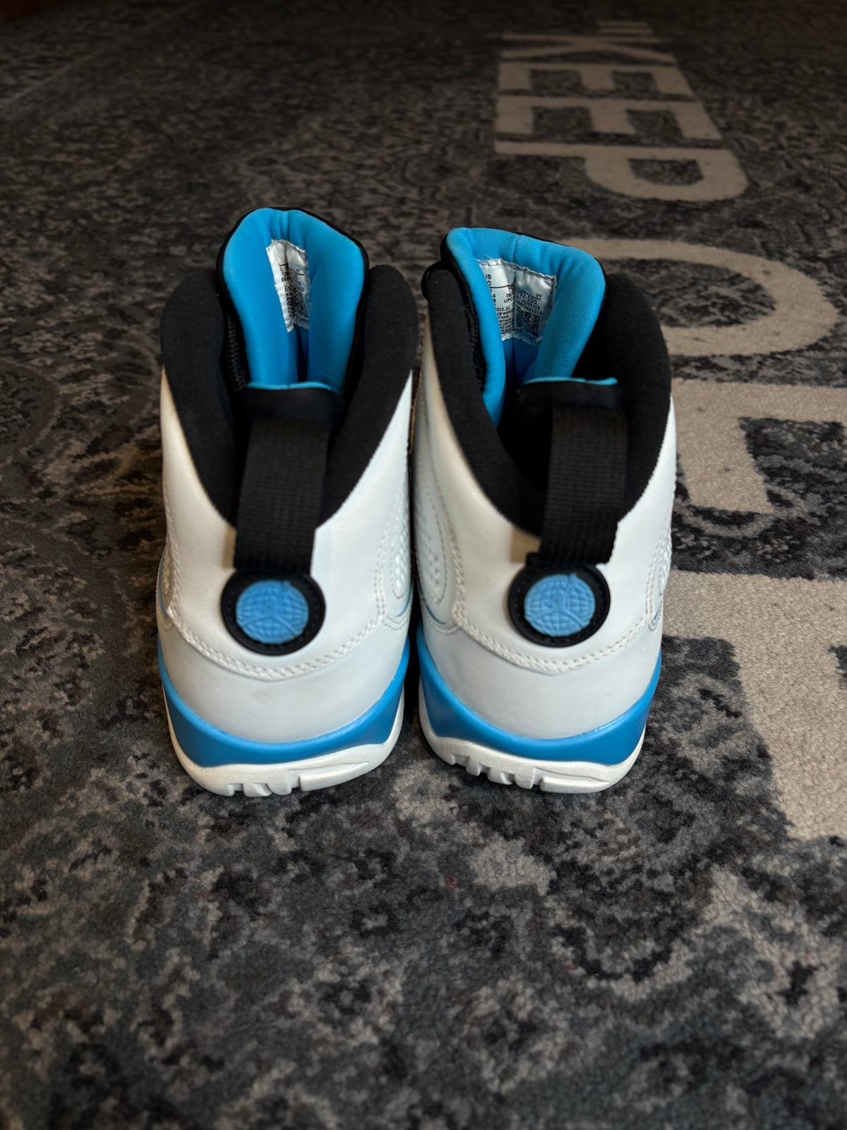Jordan 9 Retro “Powder Blue” Clean Nb Size 10