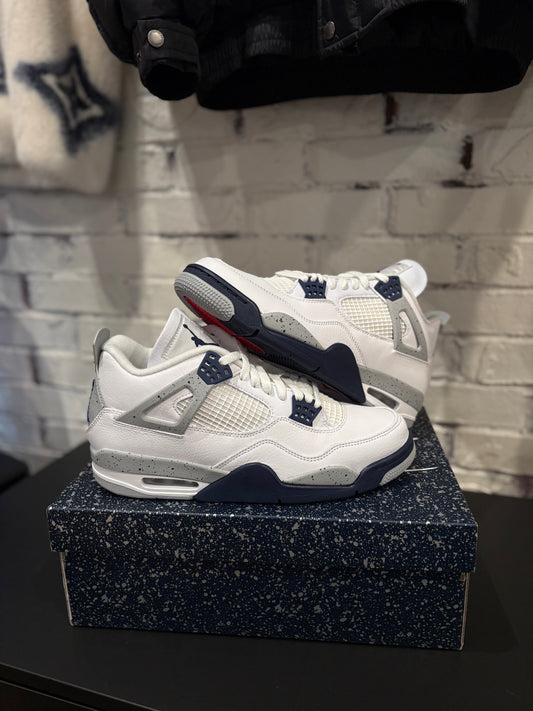Jordan 4 Retro Midnight Navy DS OG Size 10.5