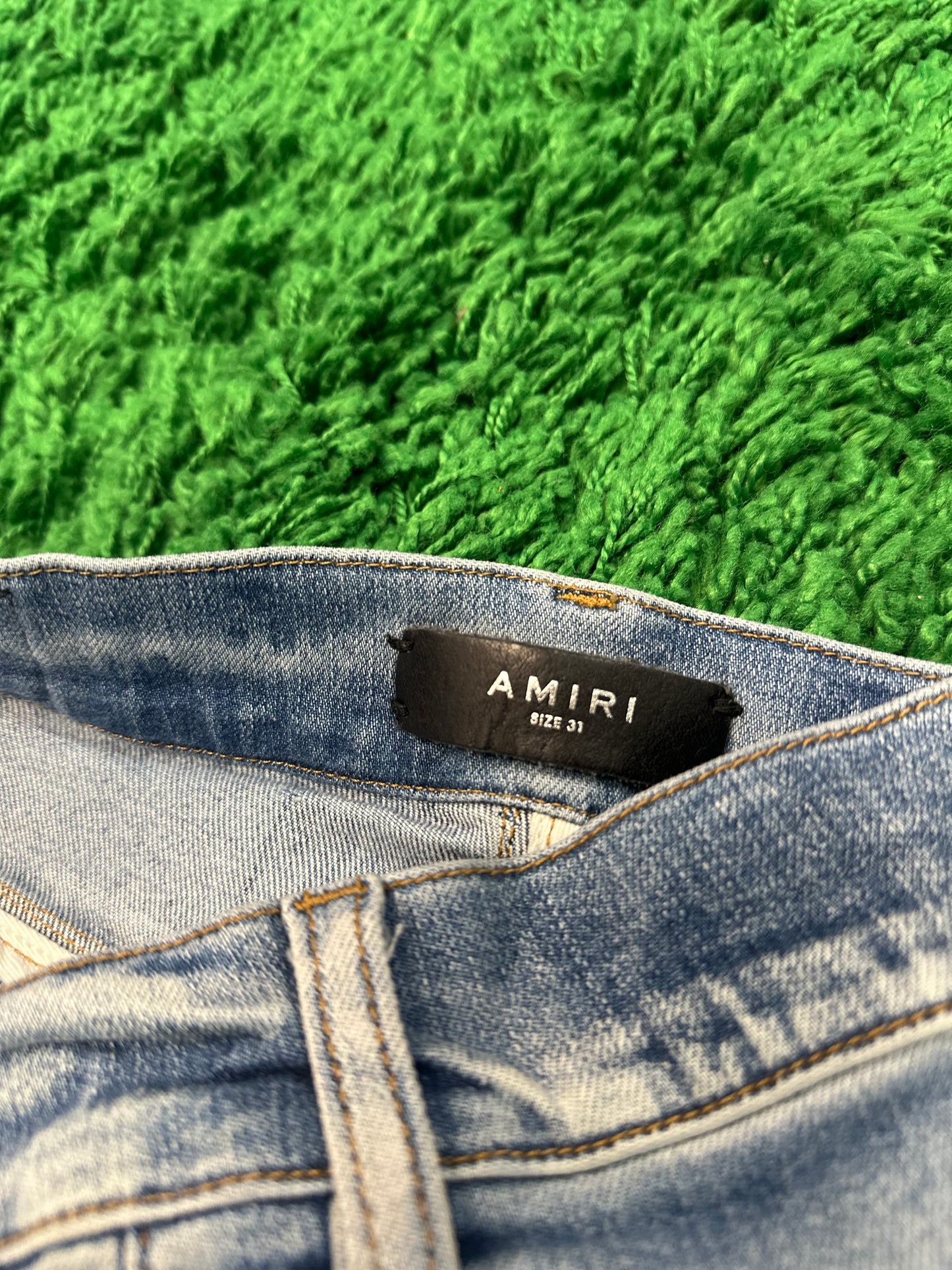 Amiri Jeans Multicolor Patches Size 31