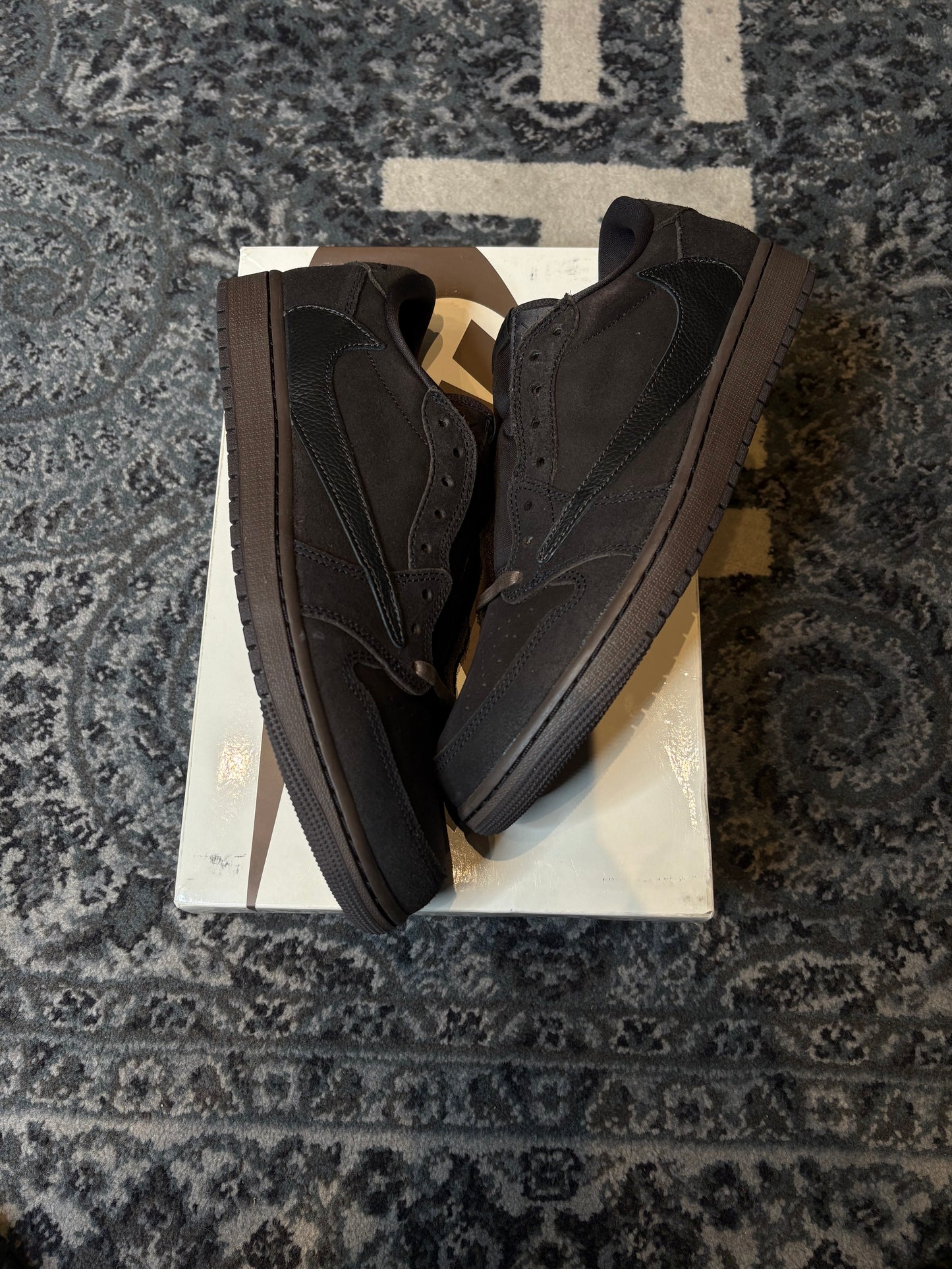 Jordan 1 Low Retro “Travis Scott Velvet Brown” Ds Og Size 11.5