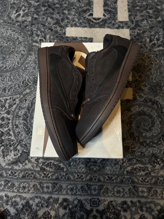Jordan 1 Low Retro “Travis Scott Velvet Brown” Ds Og Size 11.5