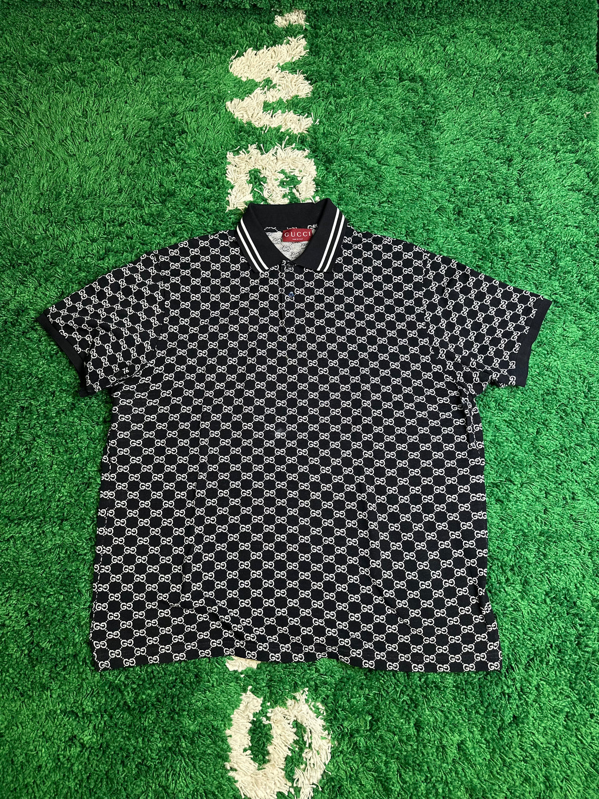 Gucci Monogram Polo Size XXXL