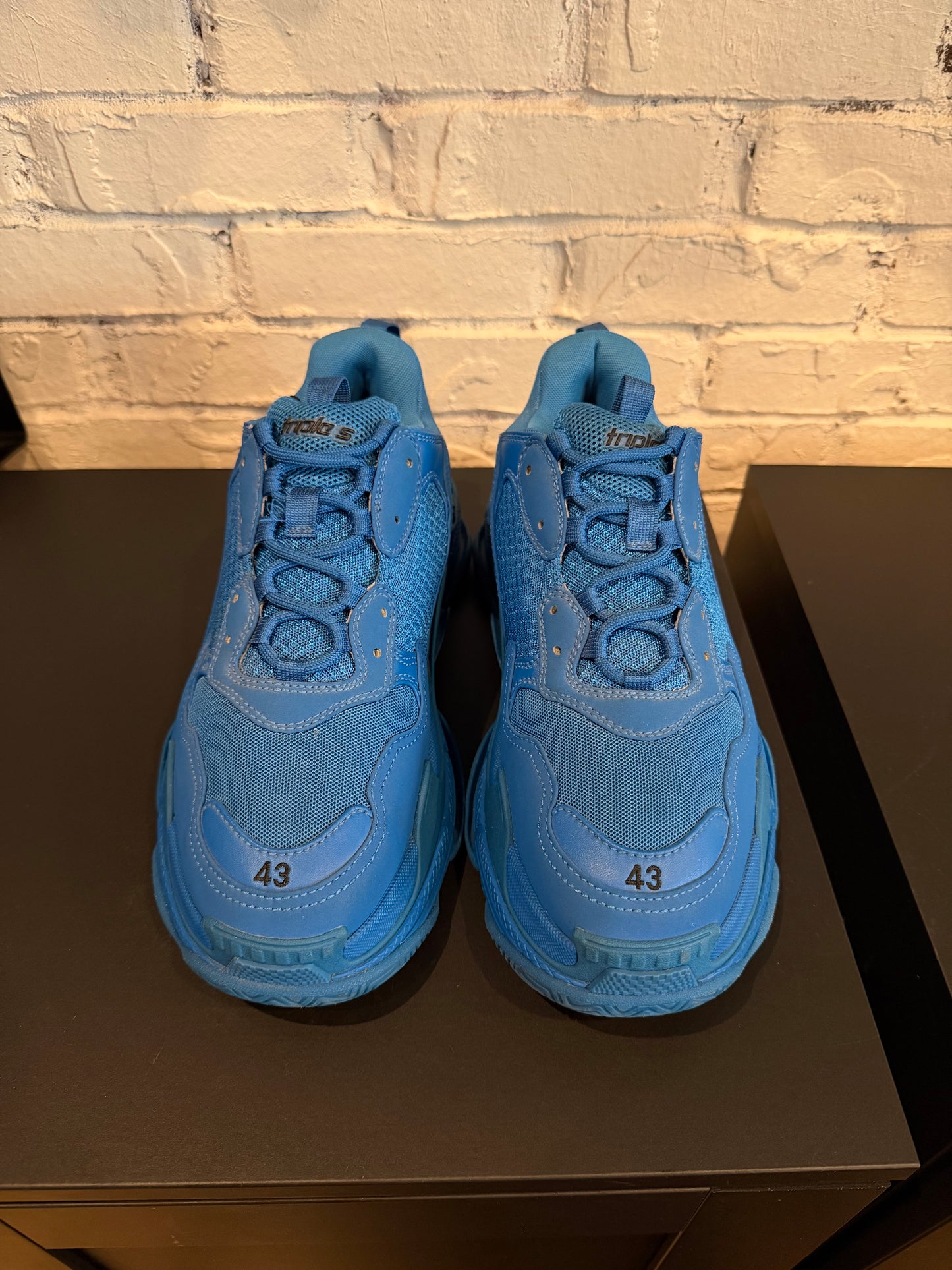 Balenciaga Triple S Blue Size 43 (10US) PO NB