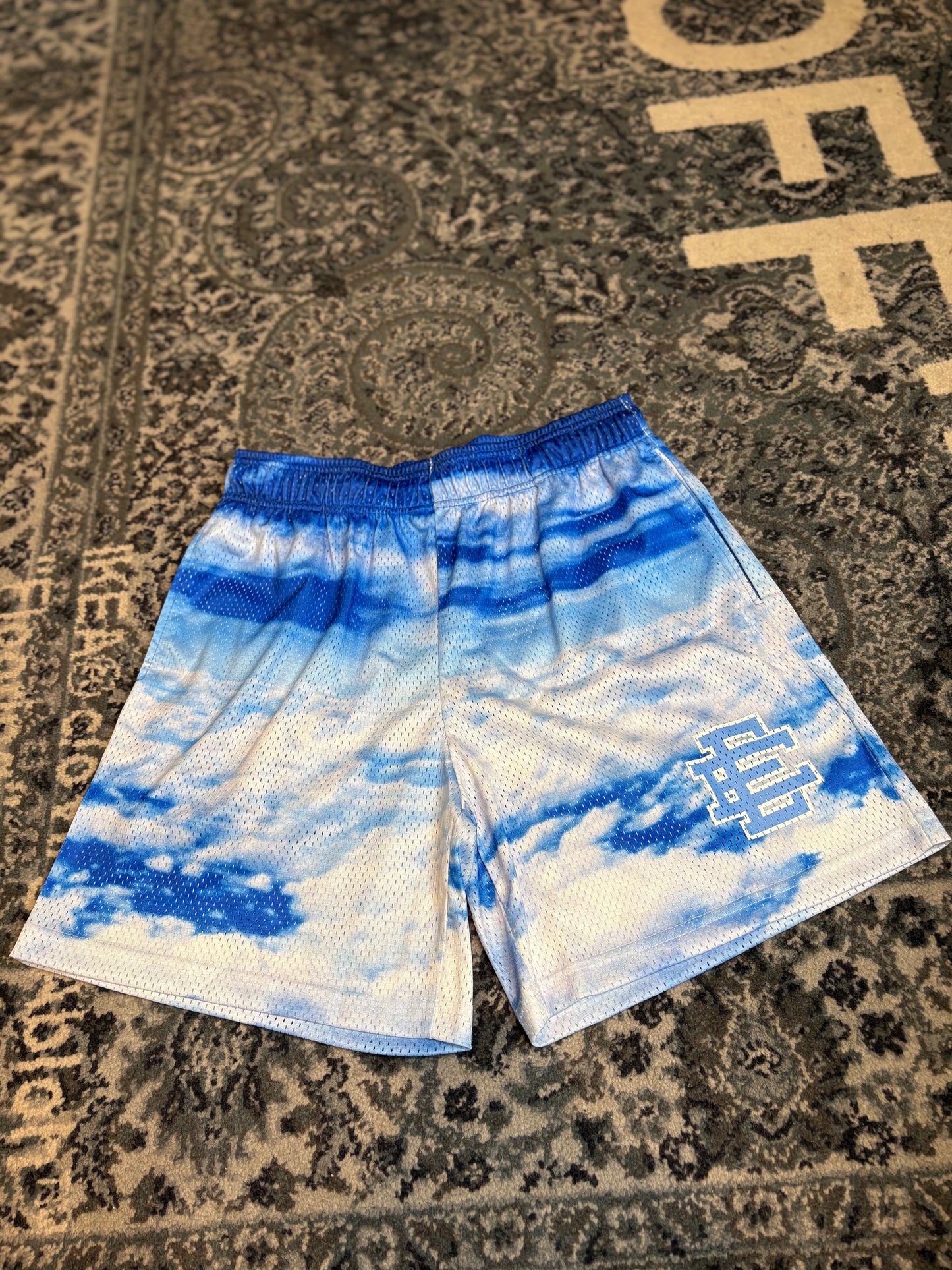 Eric Emanuel Shorts Sky Blue Size Large