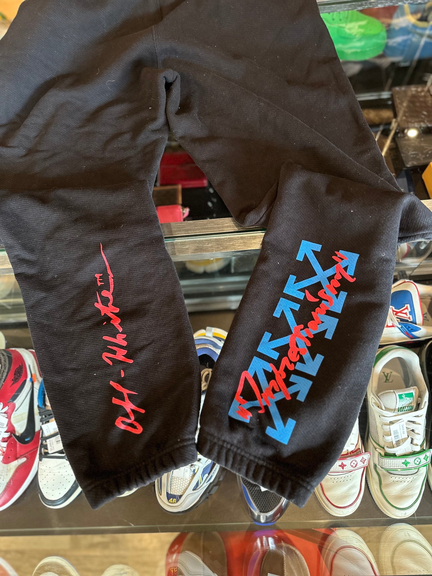 Off-White Sweatpants Black Size XL