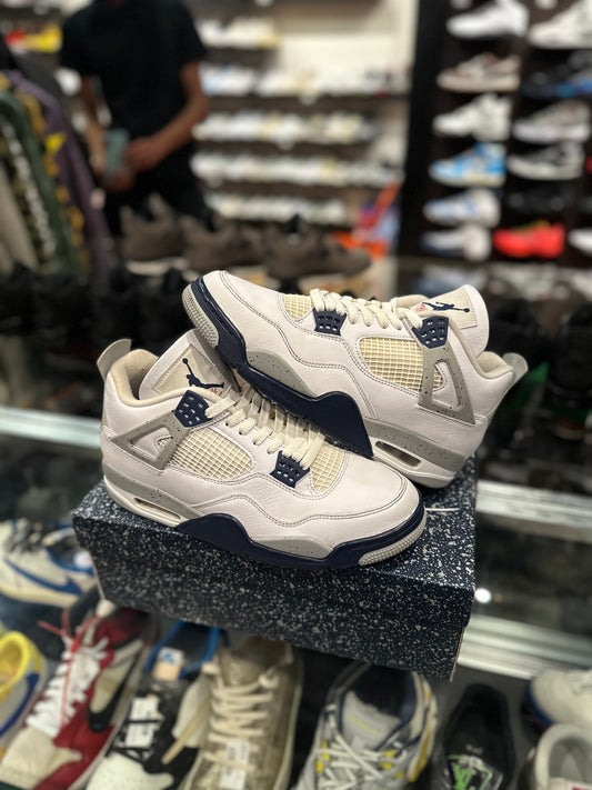 Jordan 4 Retro Midnight Navy PO OG Size 10.5