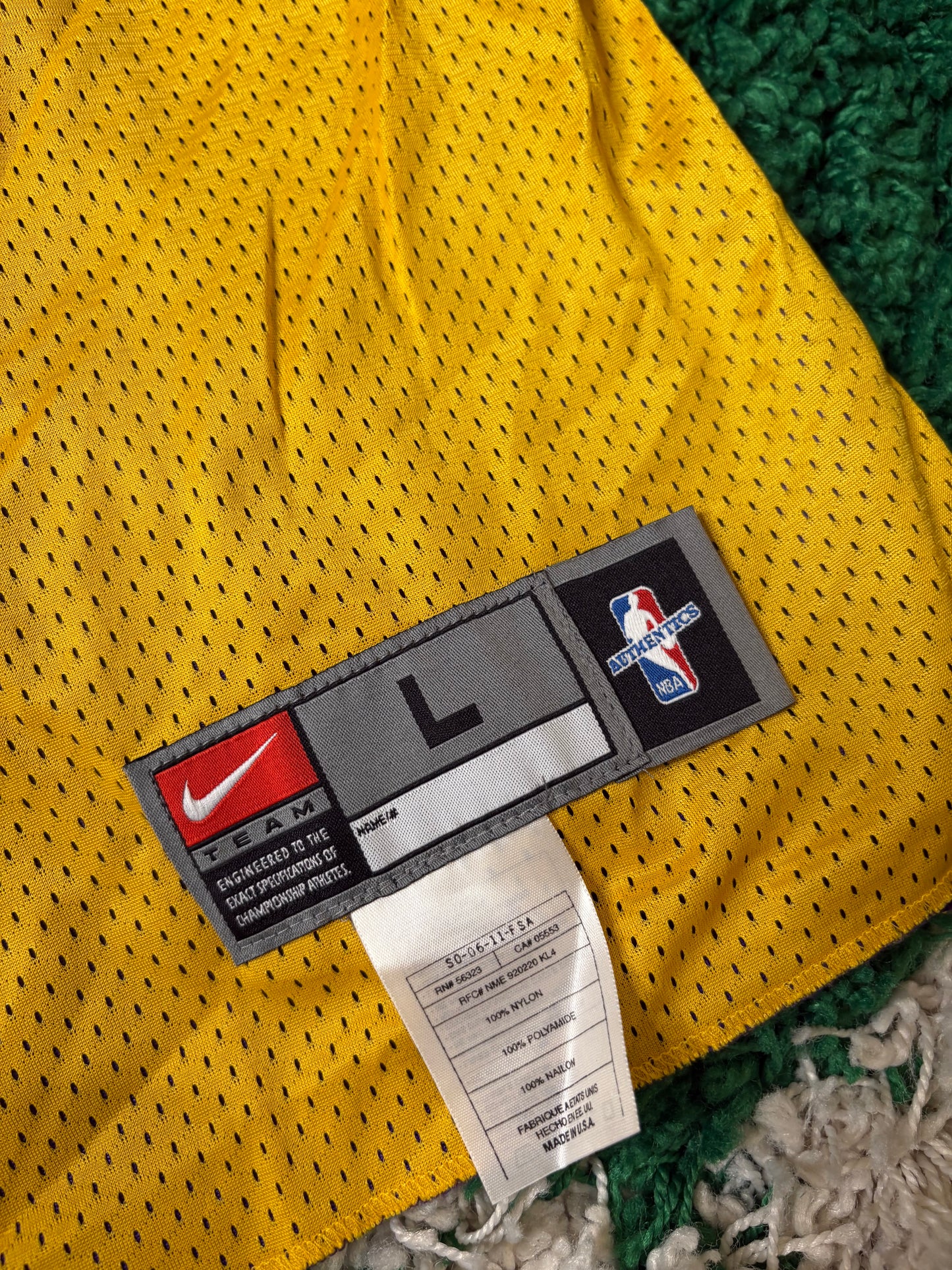 Lakers Reversible Practice Jersey Size Large