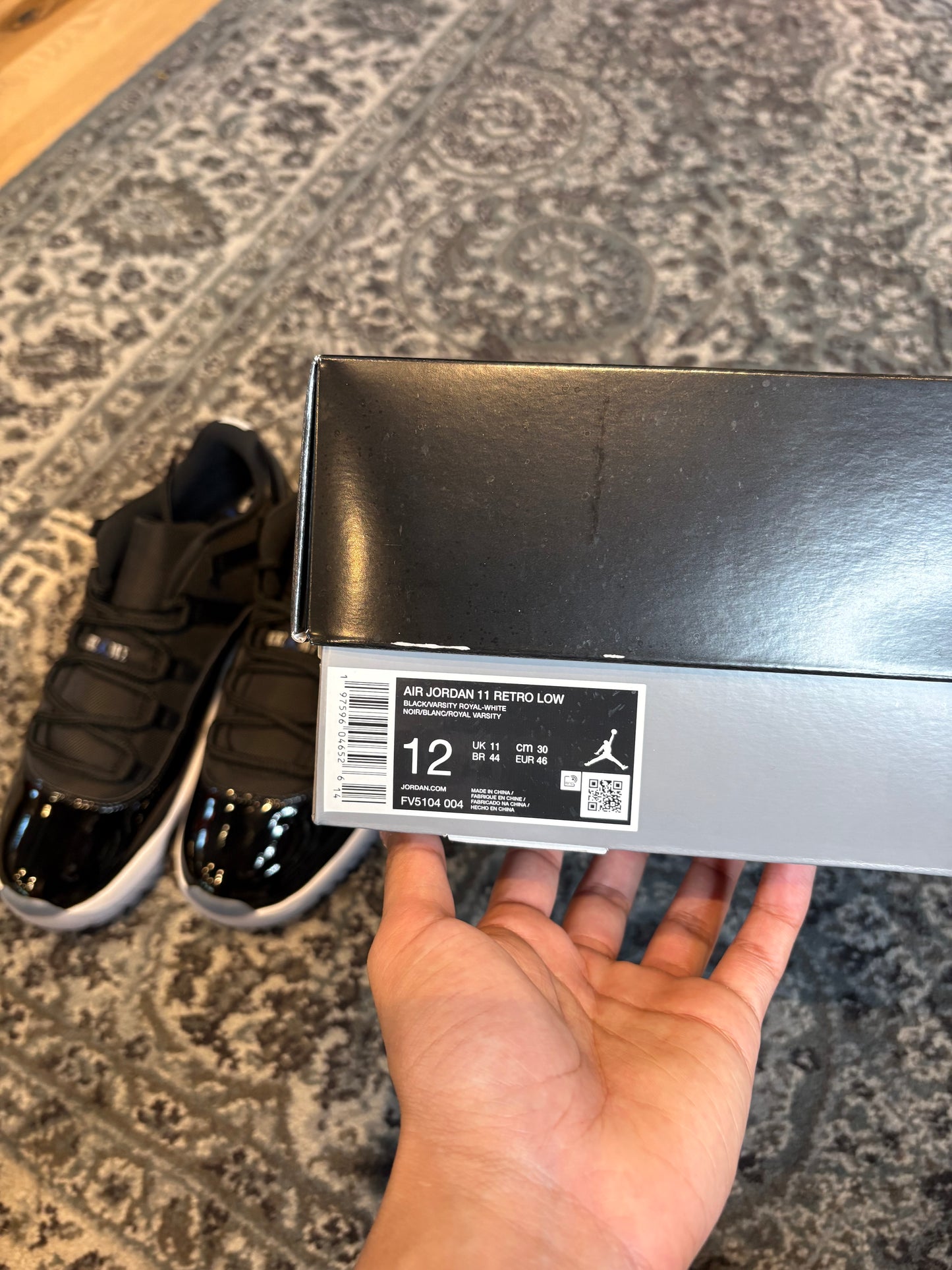 Jordan 11 Retro Low “Space Jam” DS OG SIZE 12