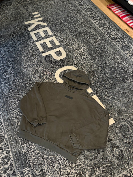 FOG Essentials Hoodie Olive Size Large