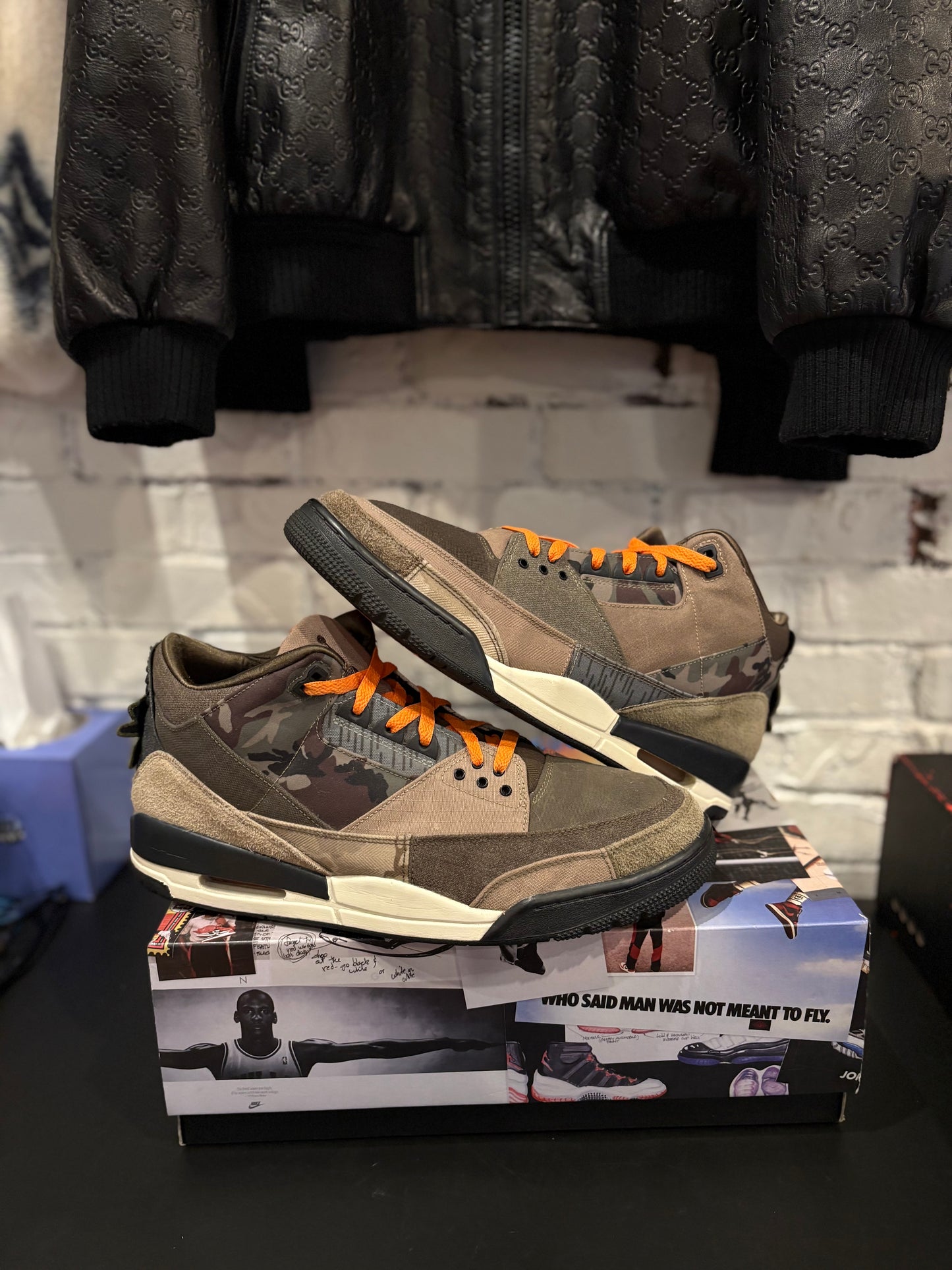 Jordan 3 Retro Patchwork Camo Clean OG Size 14