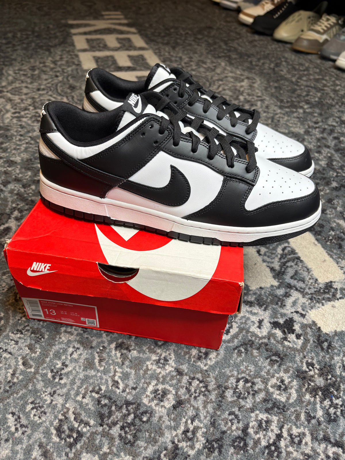 Nike Dunk Low “Panda” Vnds Og Size 13