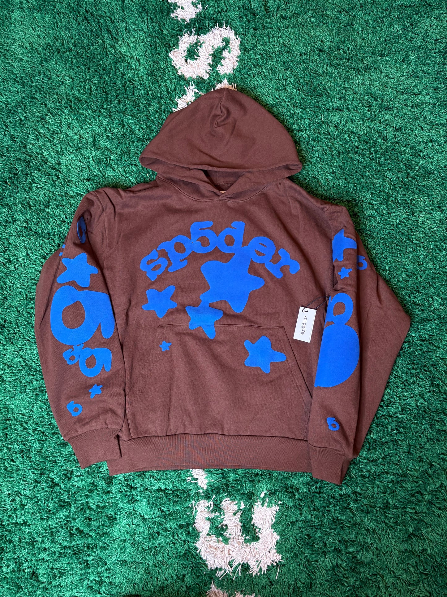Sp5der Hoodie Brown DS
