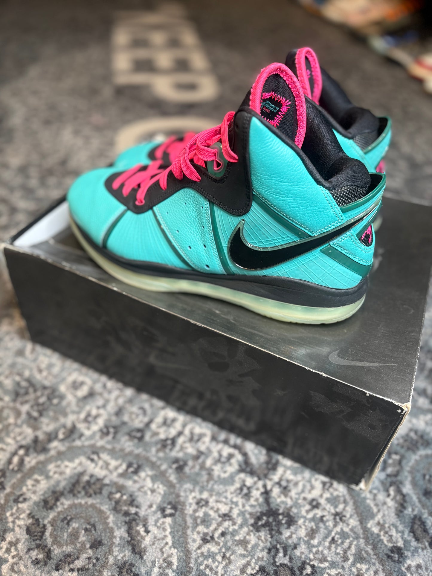 LeBron 8 “South Beach” Clean Og Size 11.5
