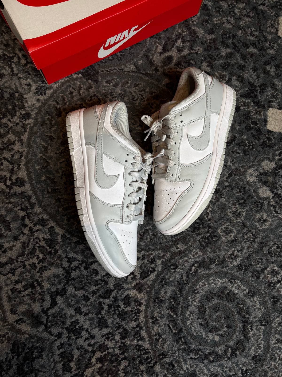 Nike Dunk Low “Grey Fog” Clean Og Size 8