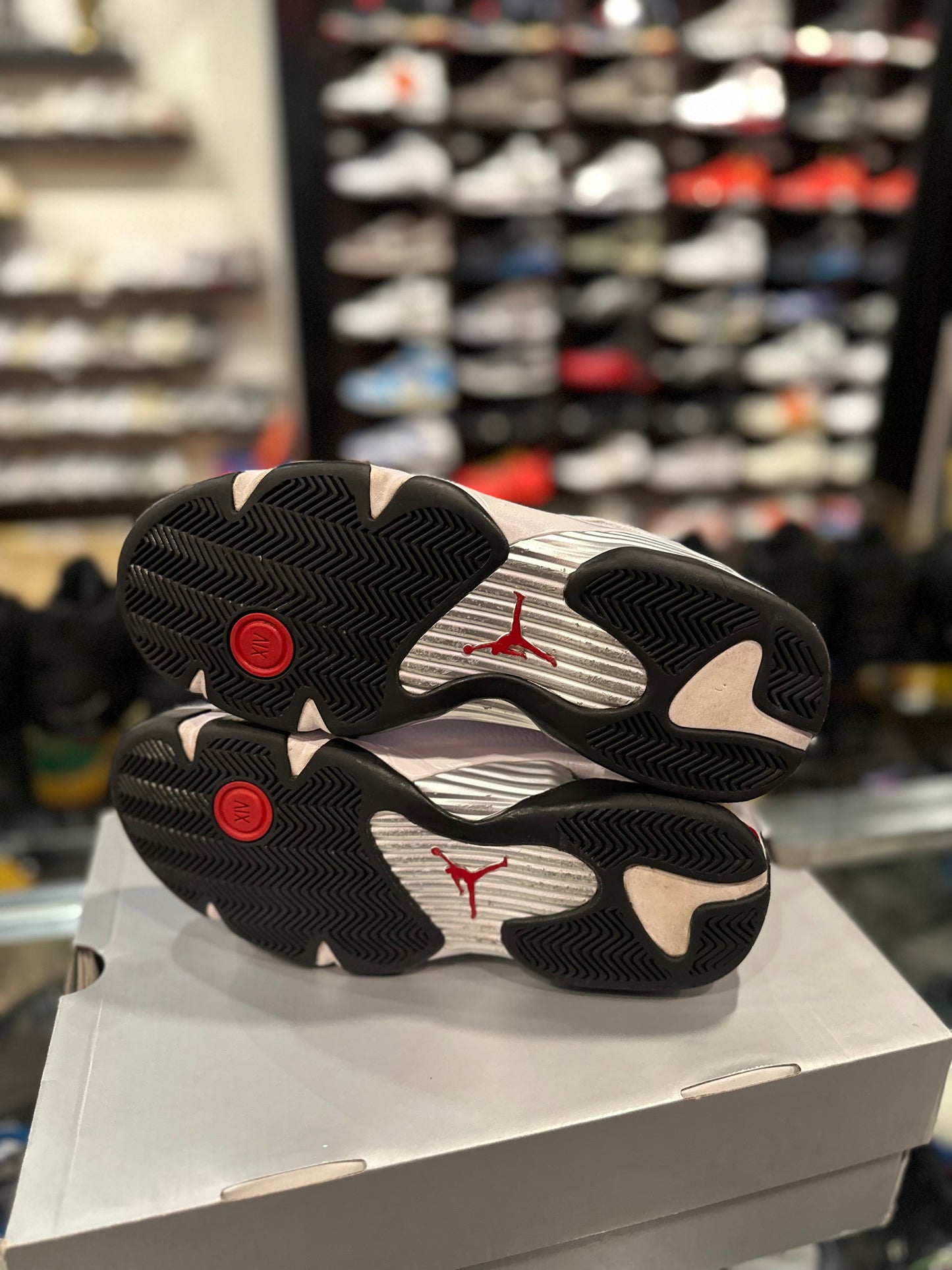 Jordan 14 Retro Black Toe Clean OG Size 10