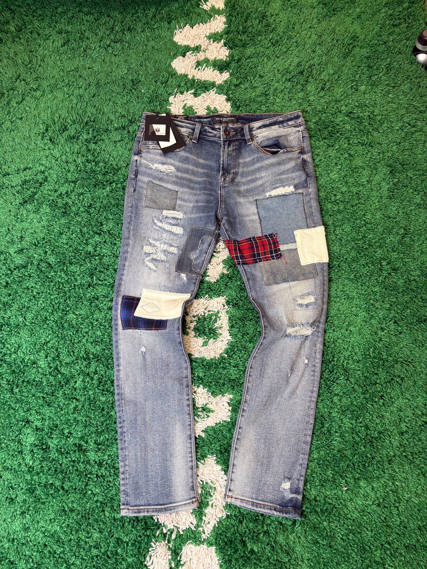 Cult Jeans Patchwork DS Size 36