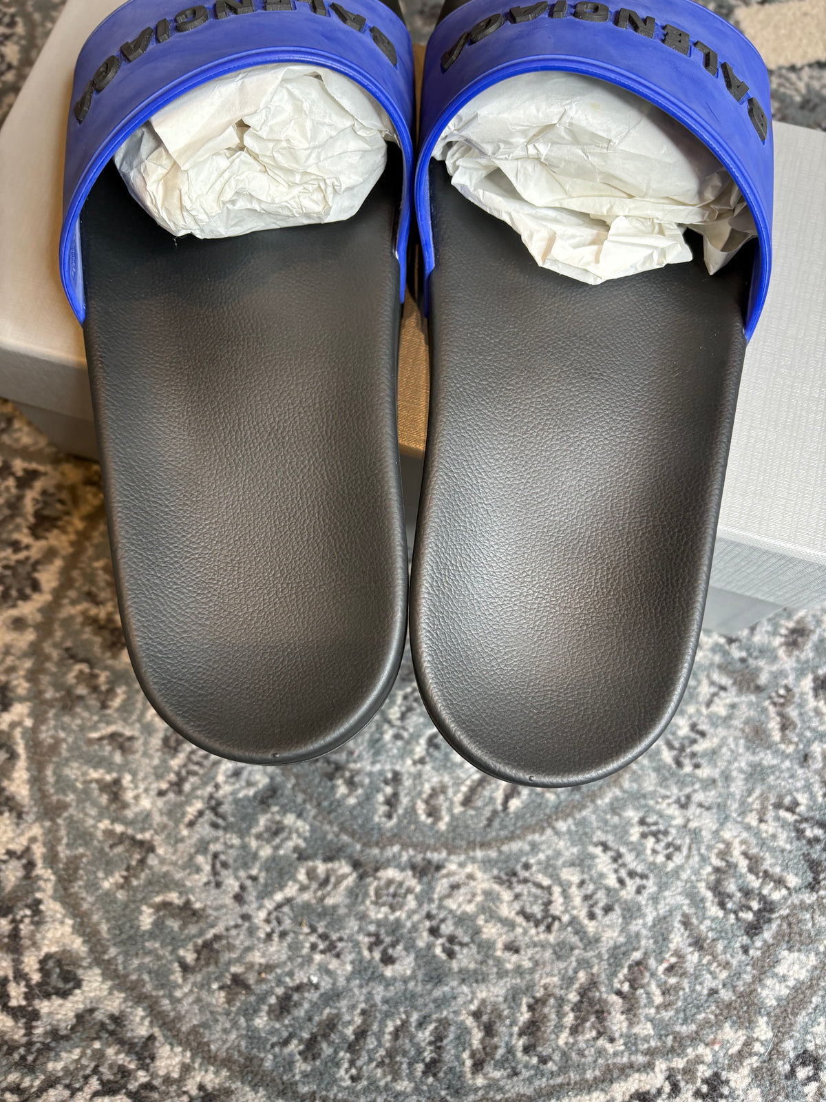Balenciaga Slides “Blue” Vnds Og Size 11(44 EU)