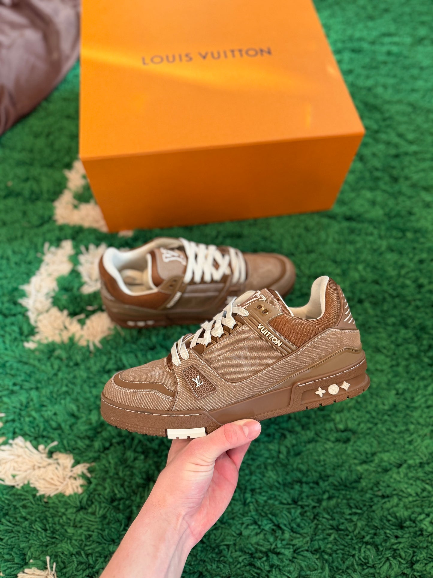 Louis Vuitton Trainer Brown Clean OG Size 8LV (9.5/10.5US)