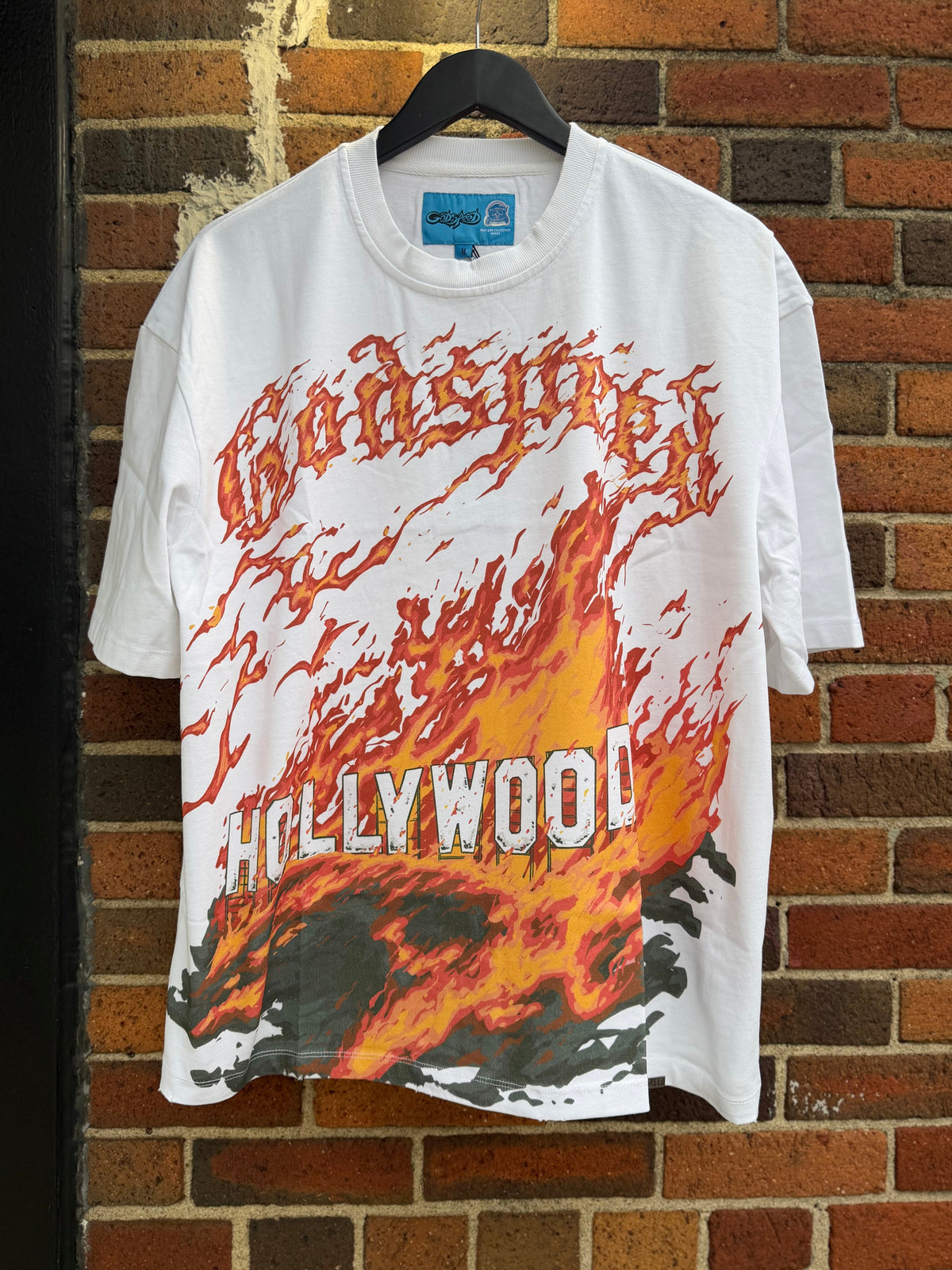 Godspeed Hollywood Inferno Tee White DS