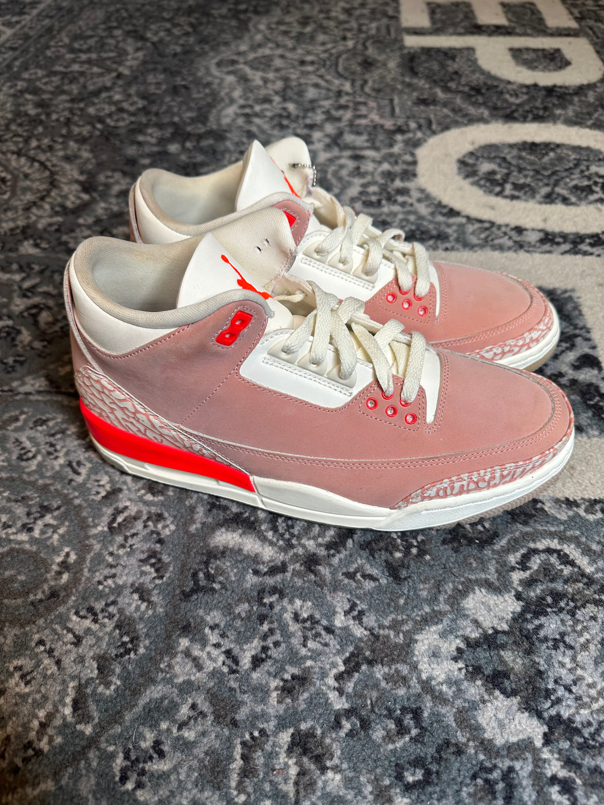 Jordan 3 Retro “Rust Pink” Clean Nb Size 8M/9.5W