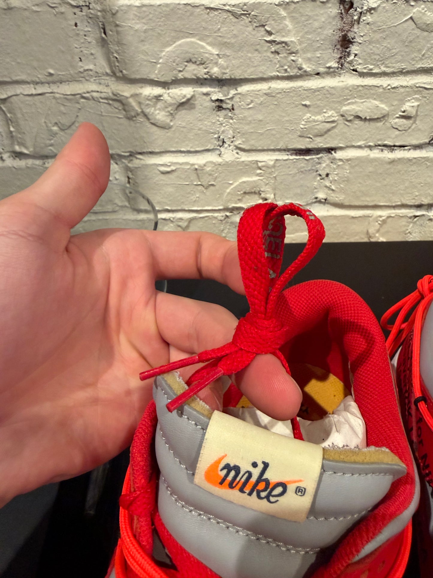 Dunk Low Off-White UNLV Clean NB Size 11