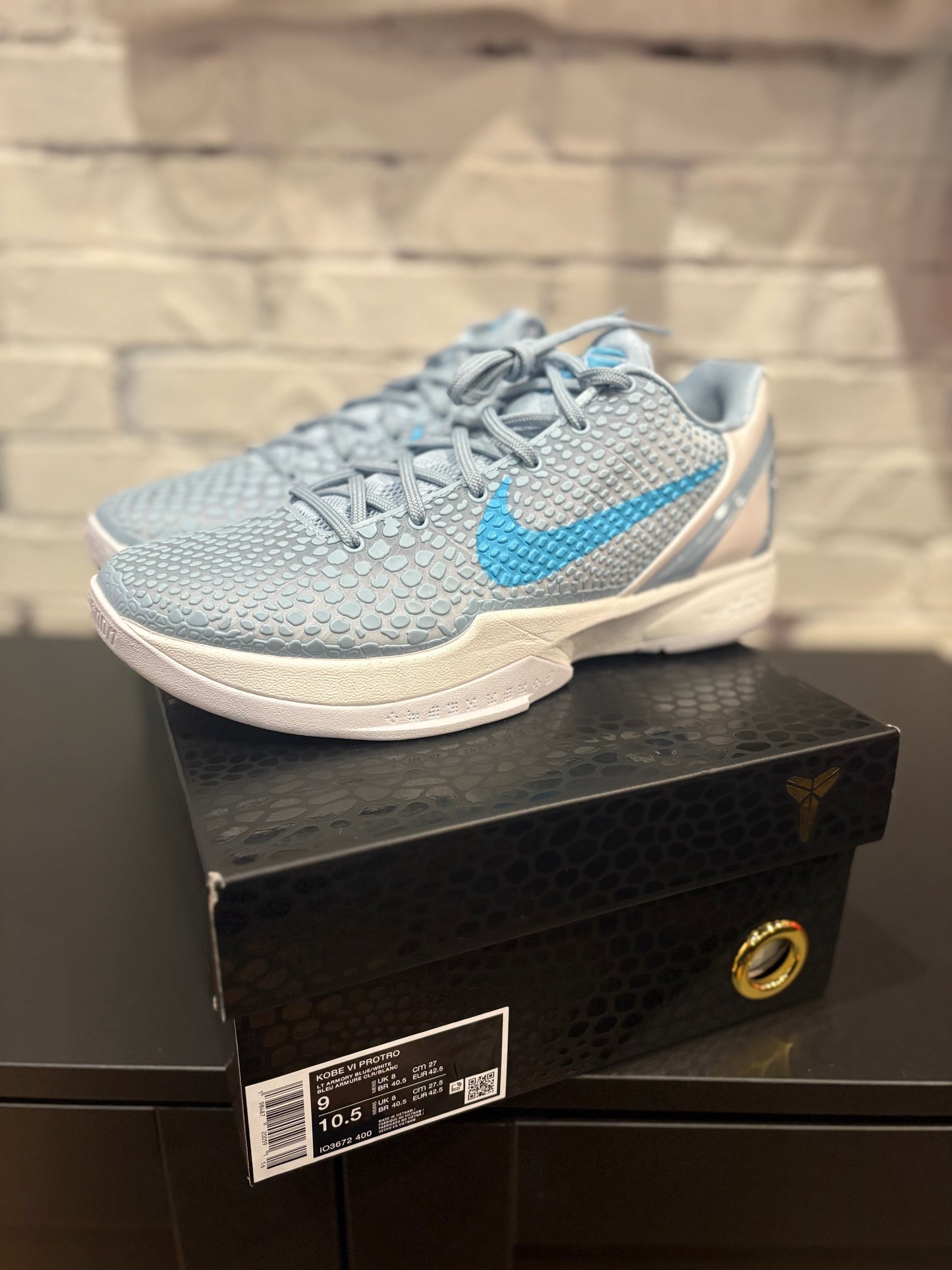 Kobe 6 Protro ‘Clark Blue’ New OG all