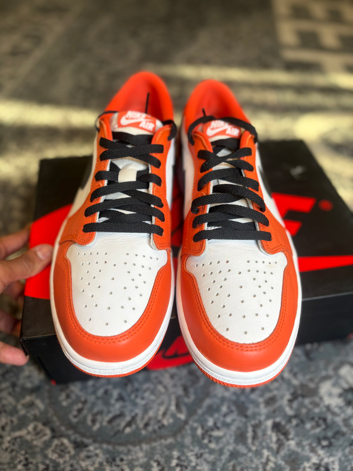 Jordan 1 Retro Low “StarFish” Clean Og Size 11.5