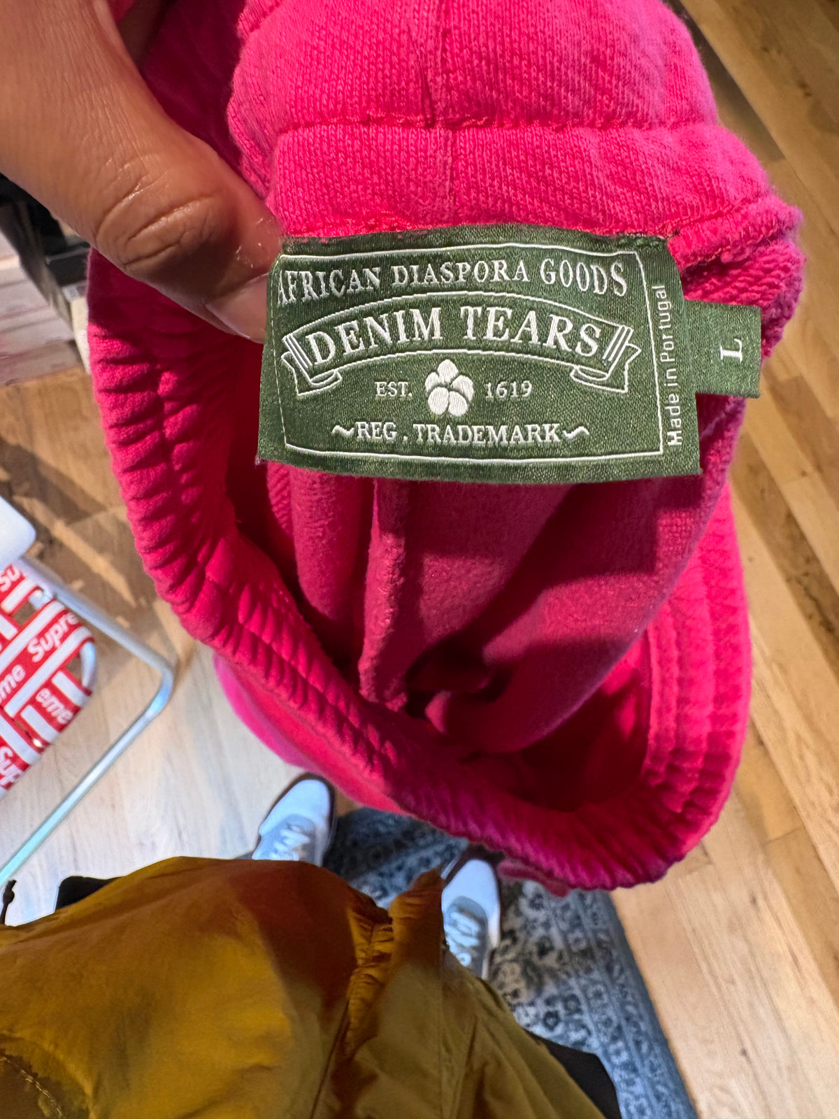 Denim Tears Pink Pants Size Large